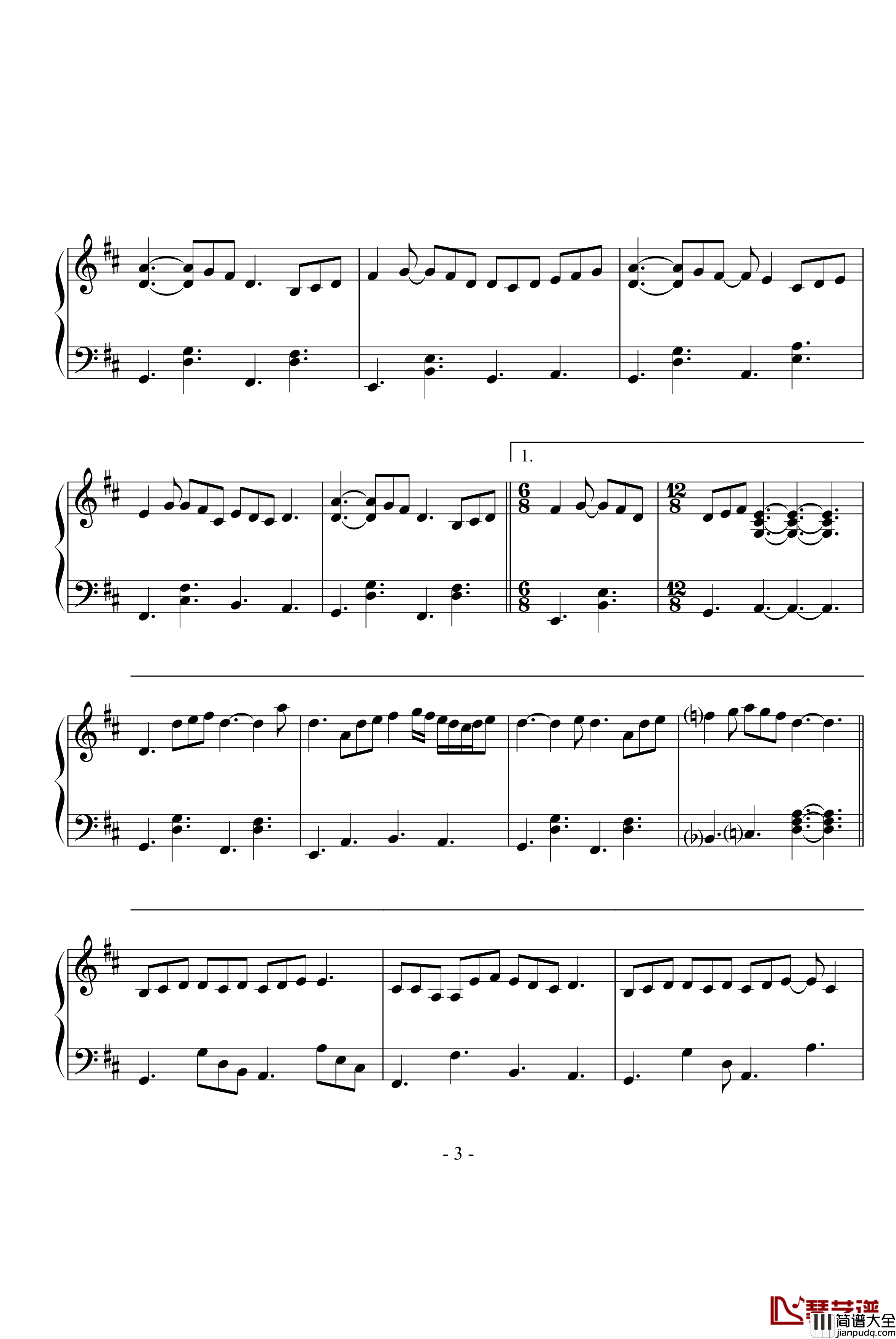 理想情人钢琴谱_天使Angelina版_杨丞琳