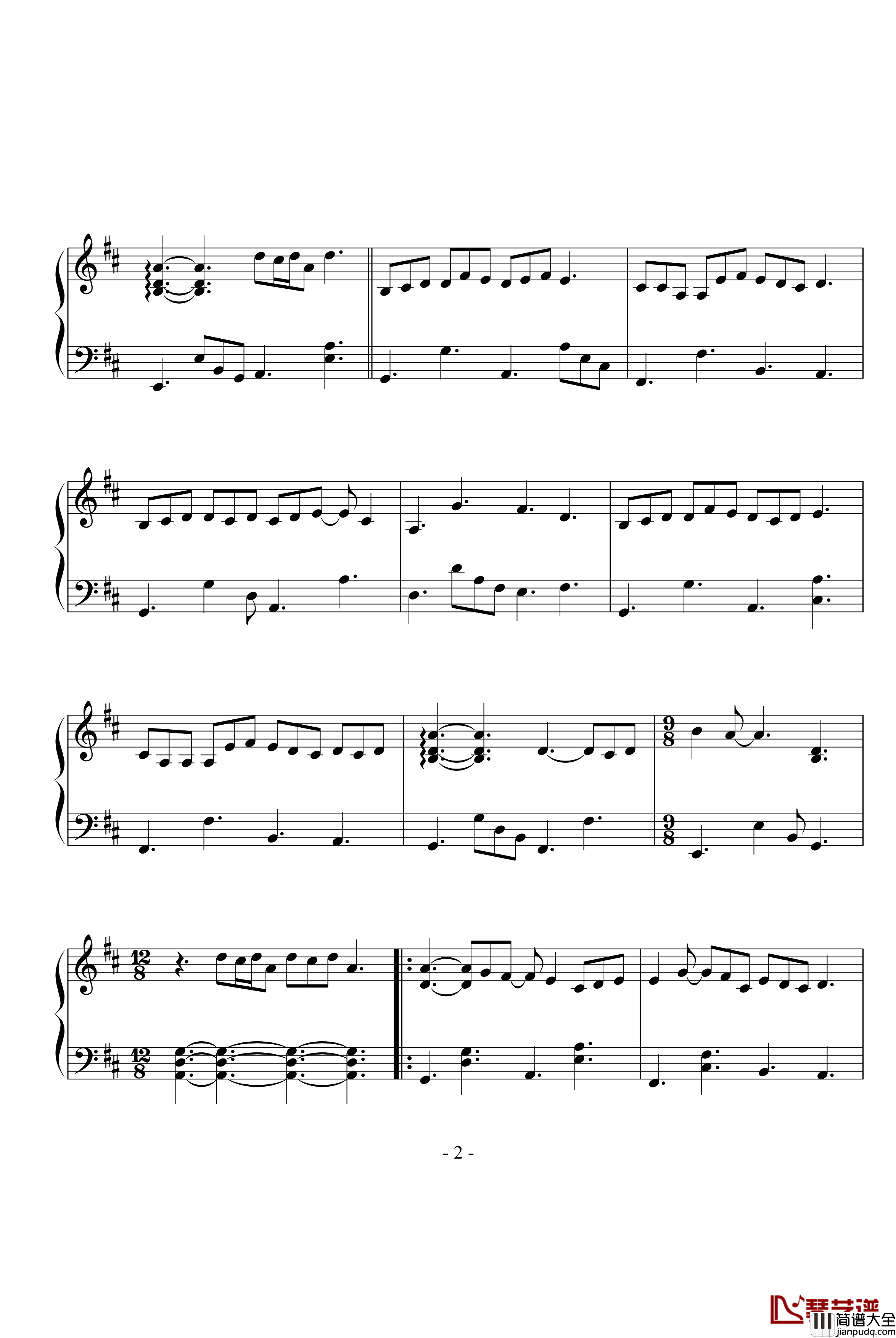 理想情人钢琴谱_天使Angelina版_杨丞琳