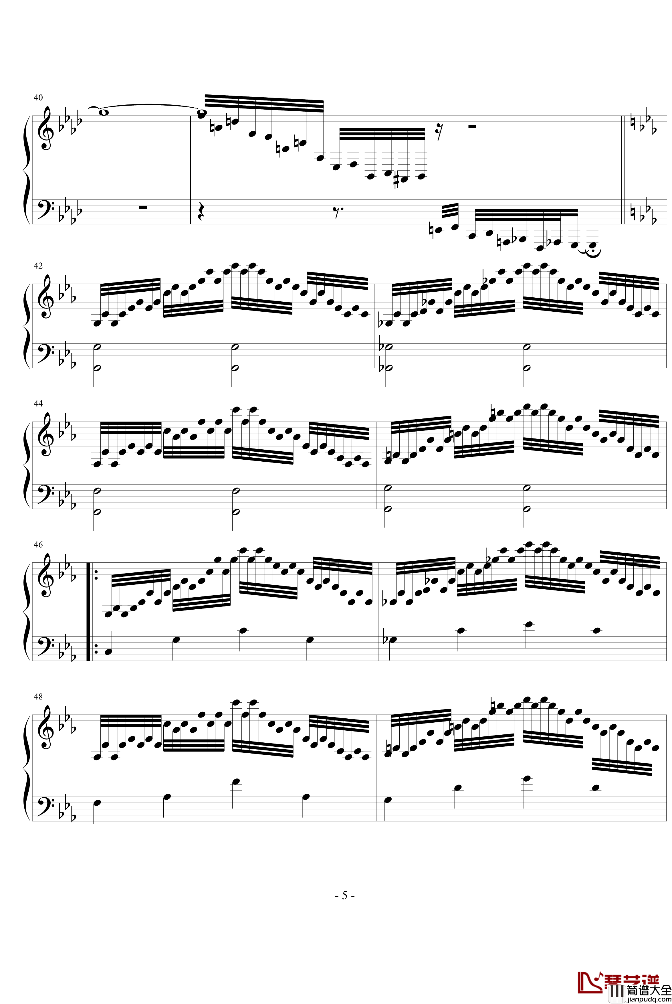 TRUCK&TRUCK钢琴谱_游戏