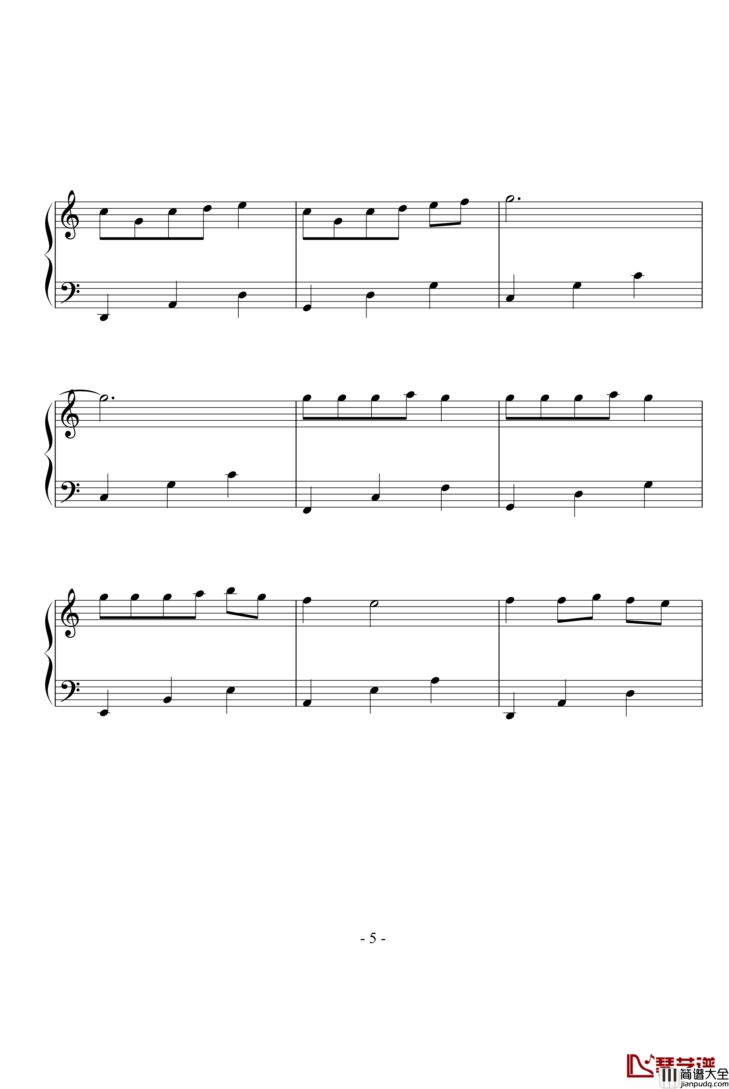 发现爱钢琴谱_林俊杰