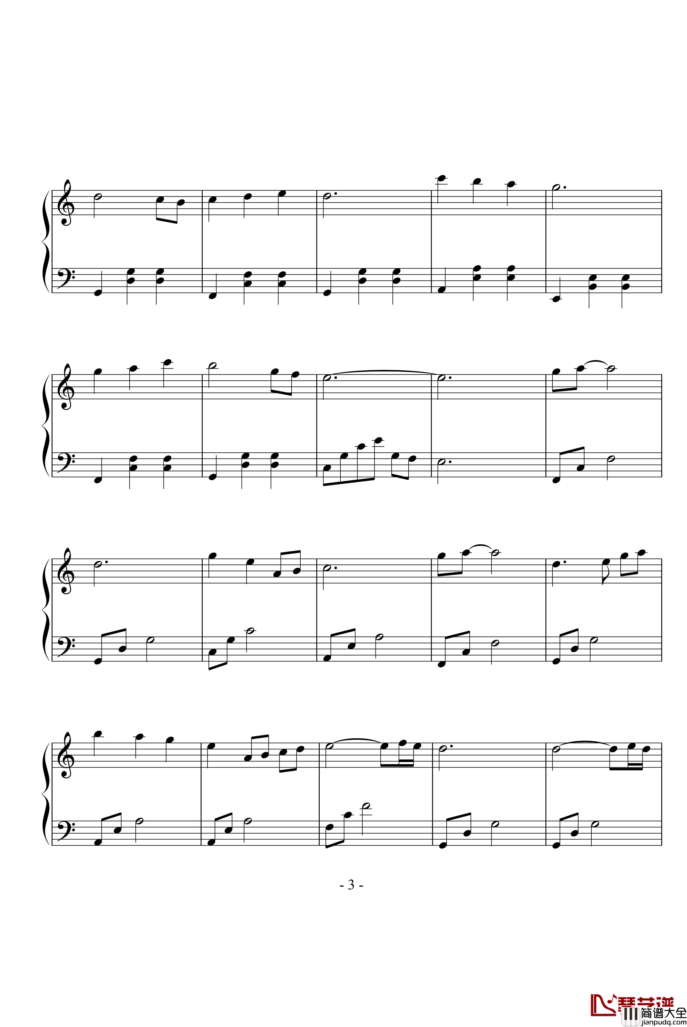 发现爱钢琴谱_林俊杰