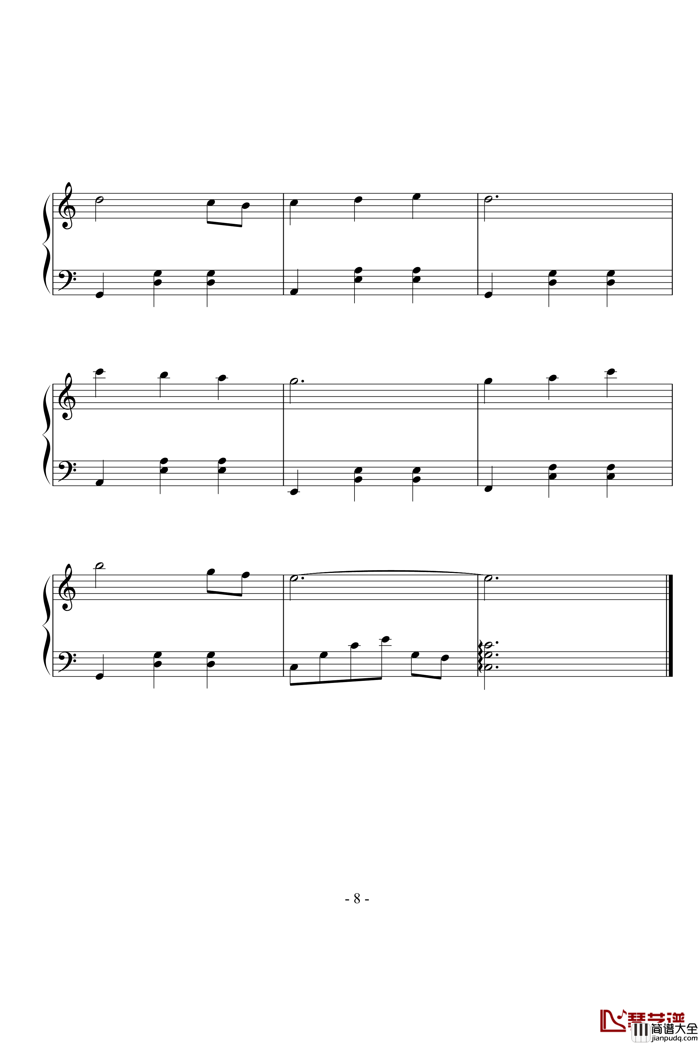 发现爱钢琴谱_林俊杰