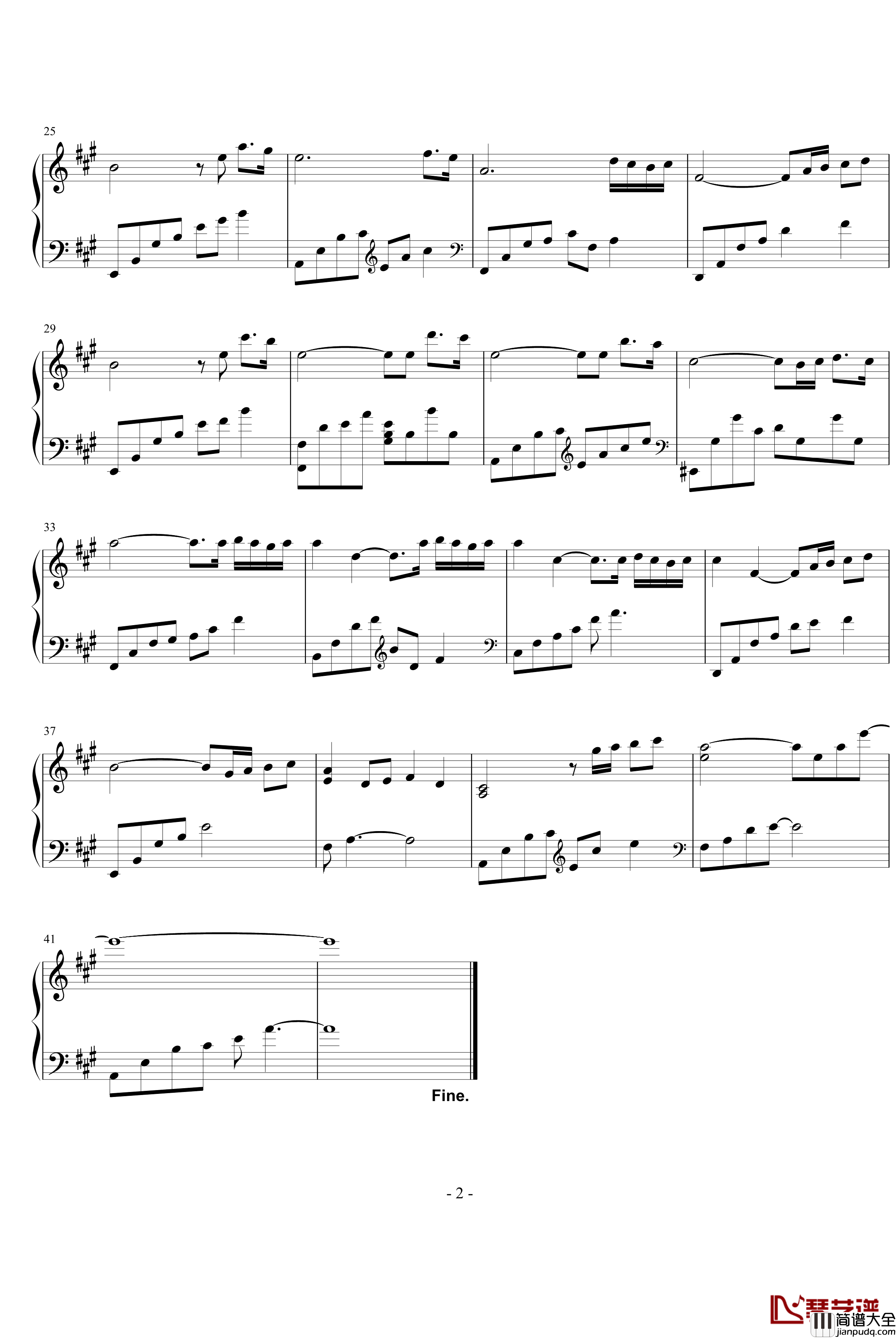 The_Promise钢琴谱_神秘园乐队