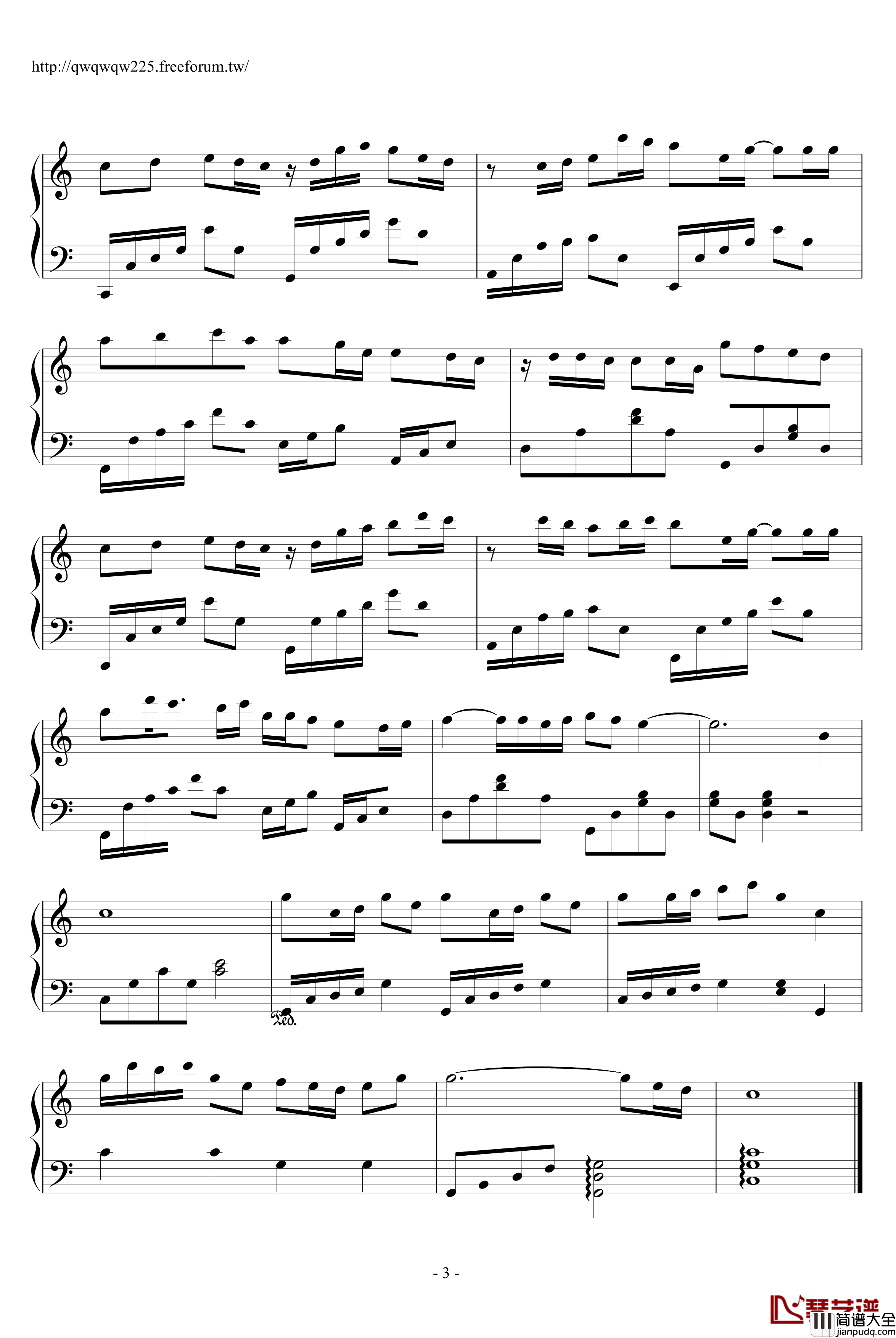 一顆心的距離钢琴谱_范玮琪