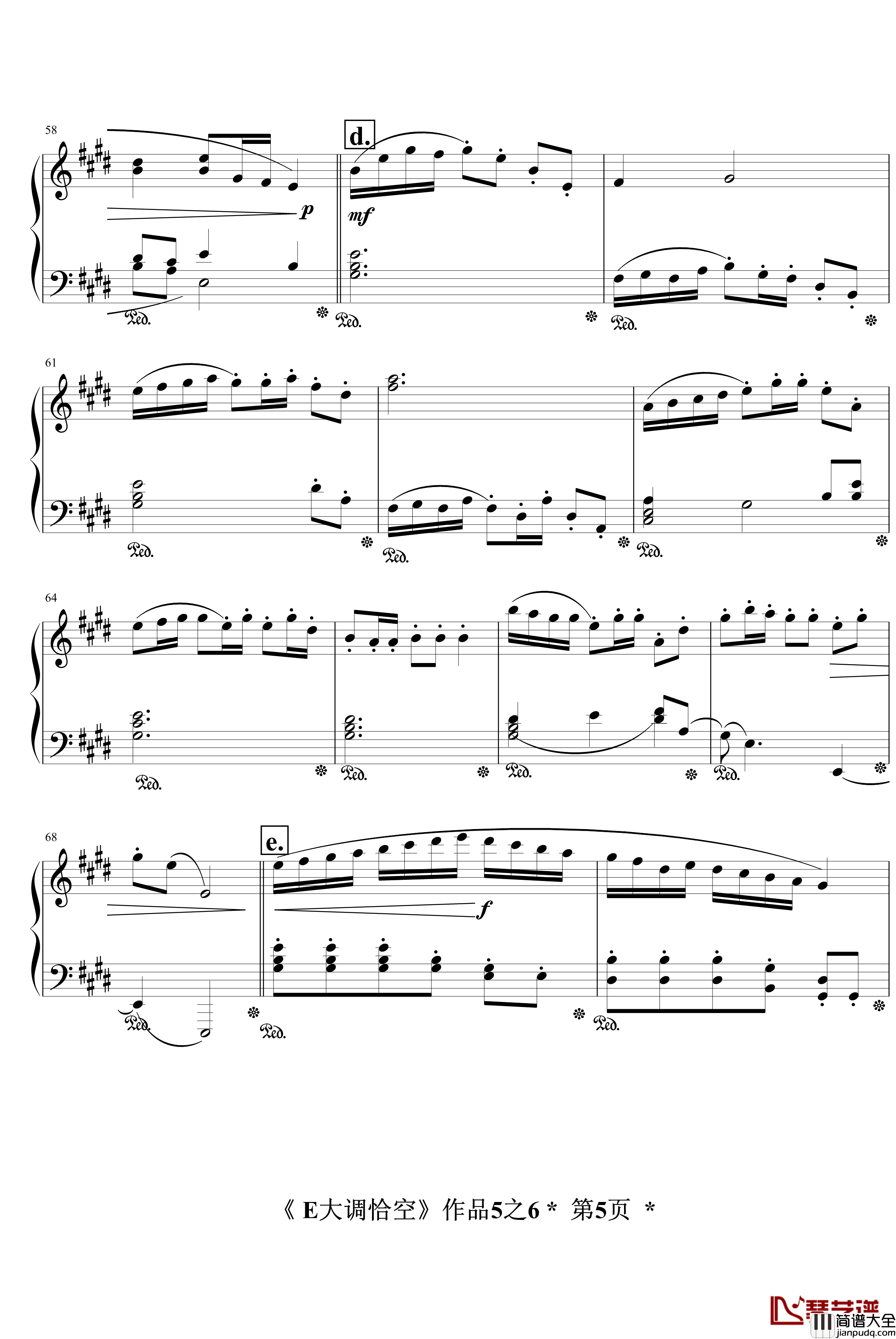 E大调恰空Op5.6钢琴谱_080729_jerry5743