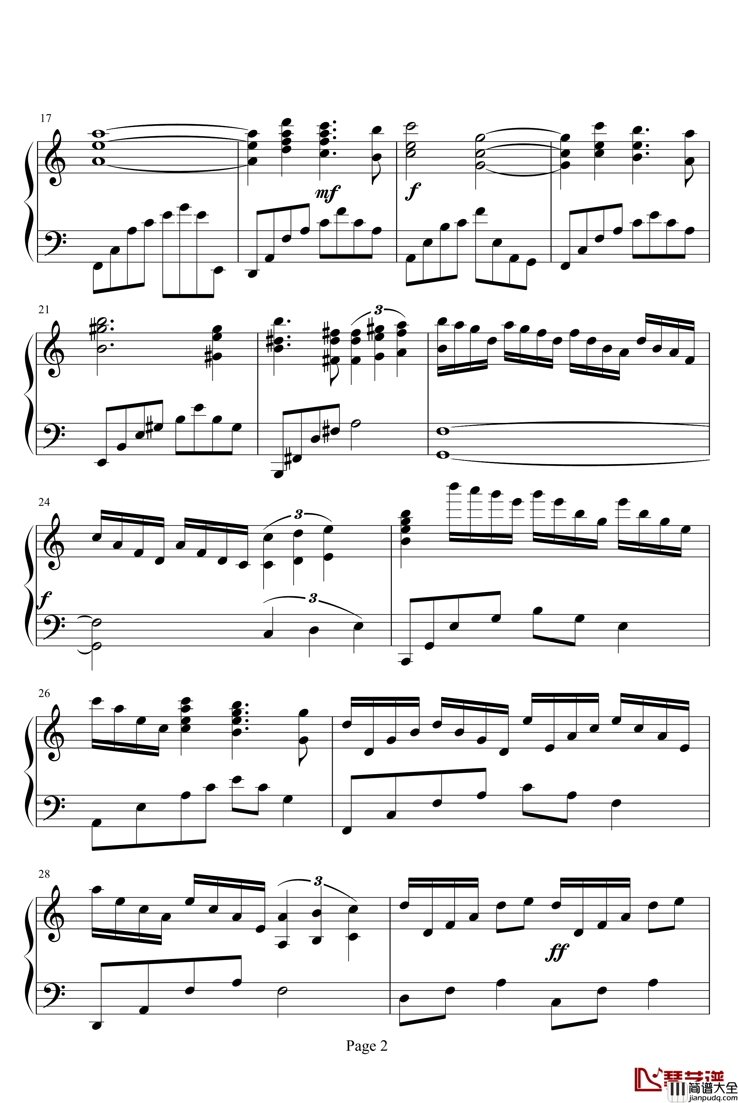 在时光中漫步钢琴谱_somewhere_in_time_马克西姆_Maksim·Mrvica