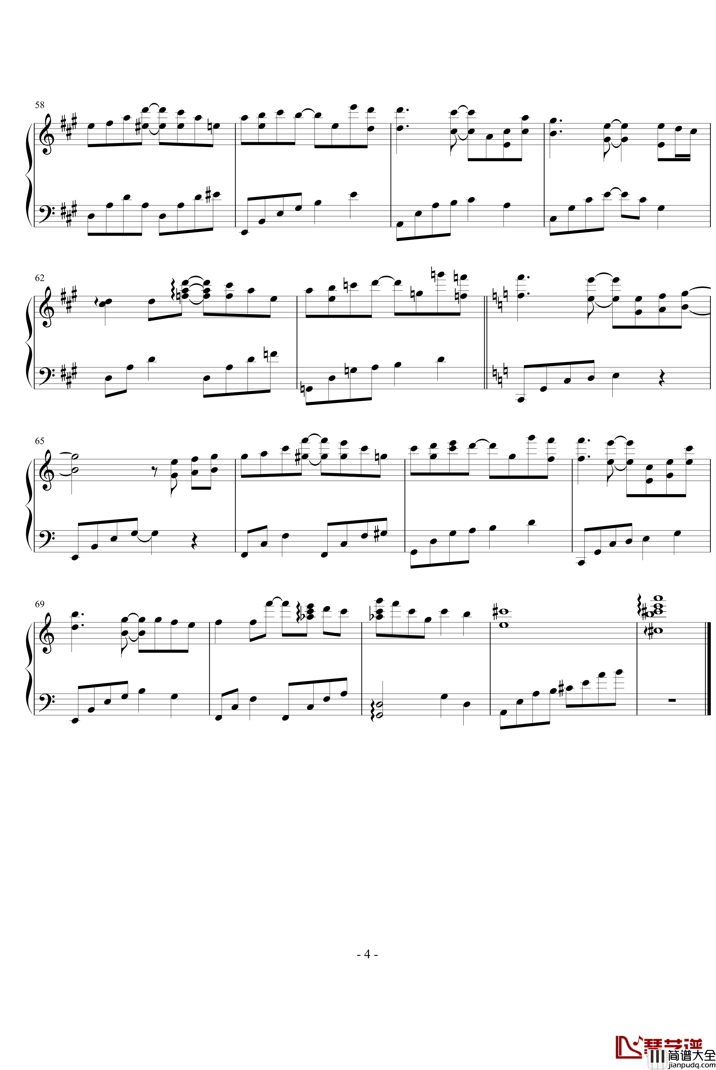 Love_Is钢琴谱_Yuko_Ohigashi