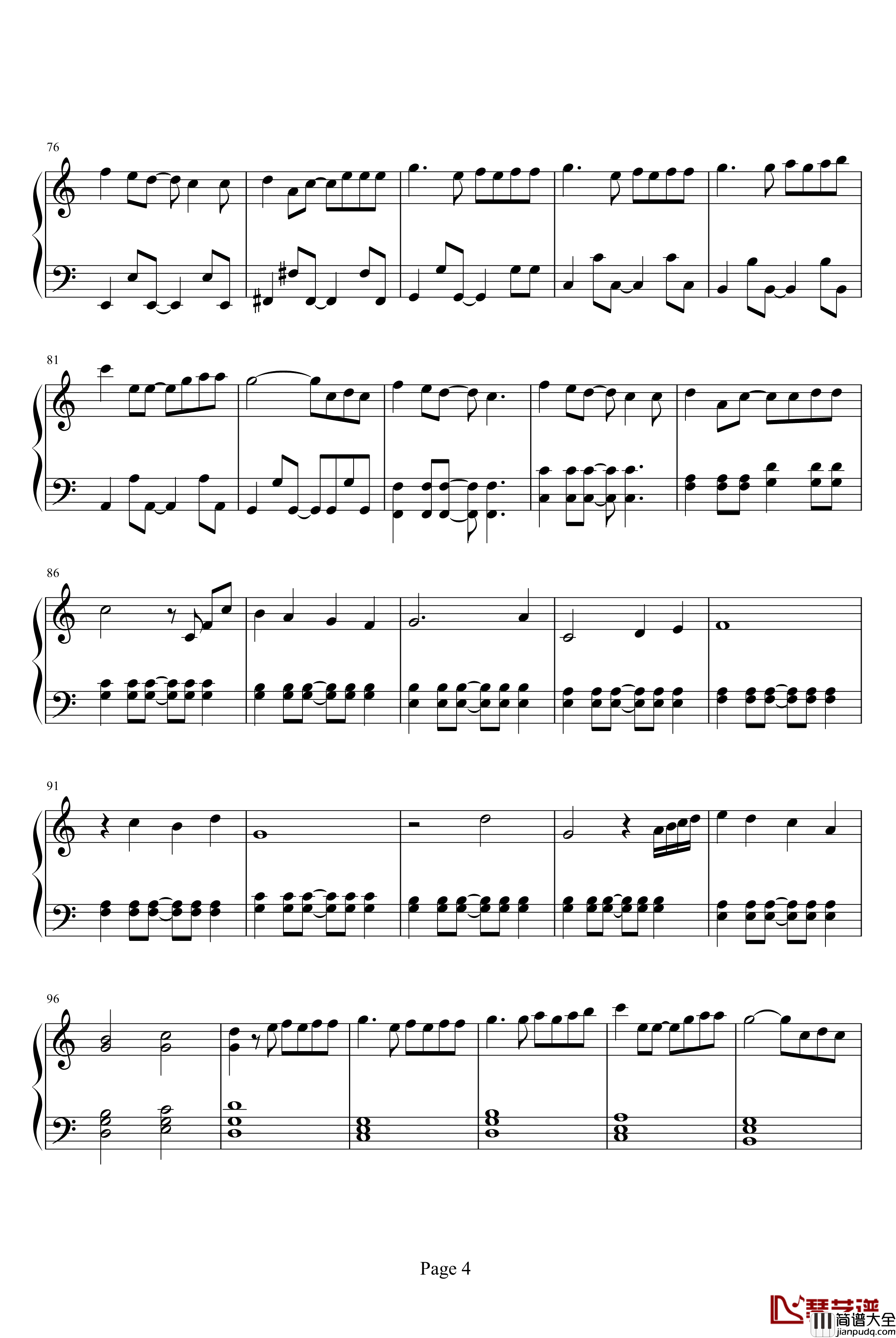 猫的报恩钢琴谱_幻化成风钢琴谱_更正宗_动漫影视