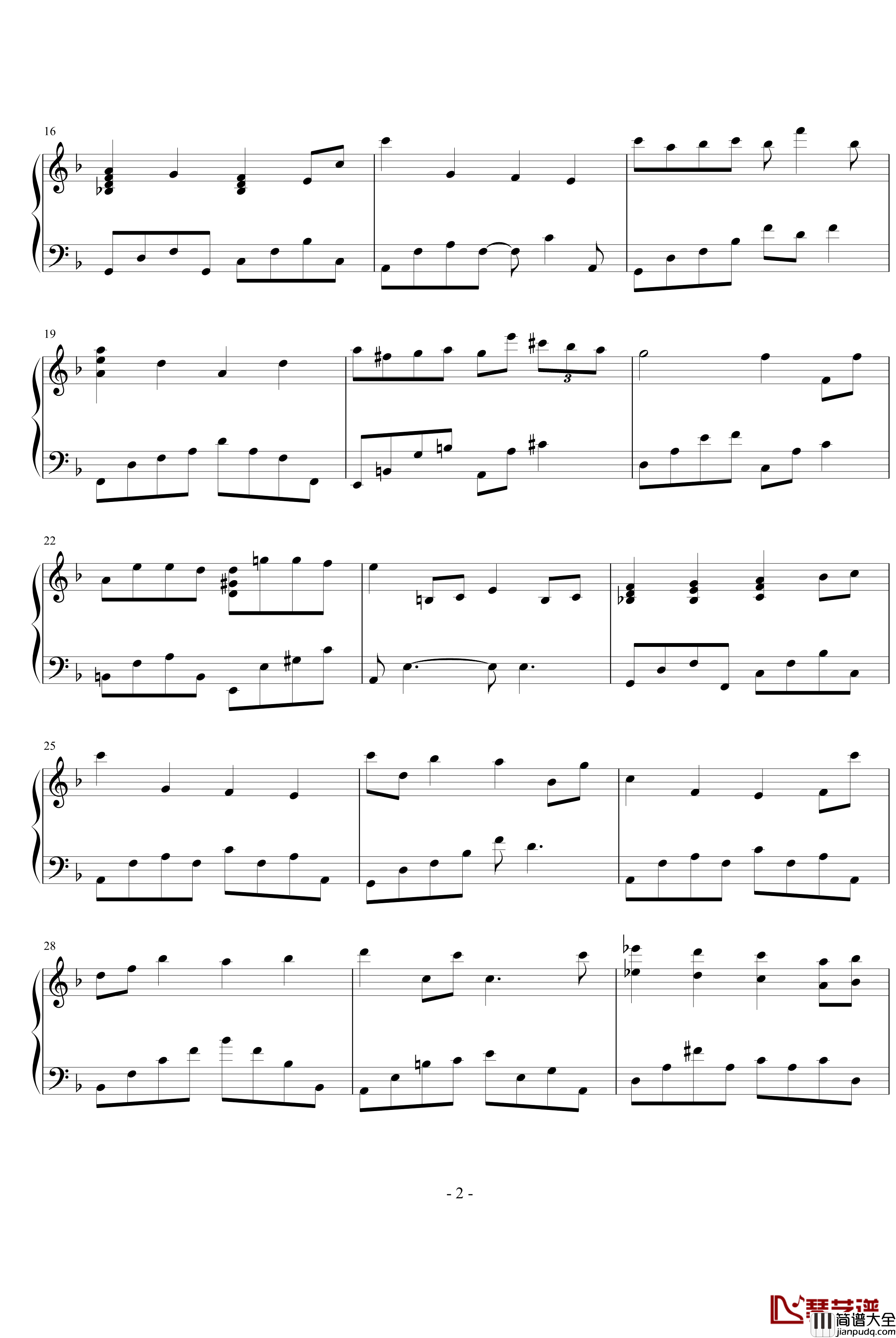 Mika‘s_Song钢琴谱_Yiruma