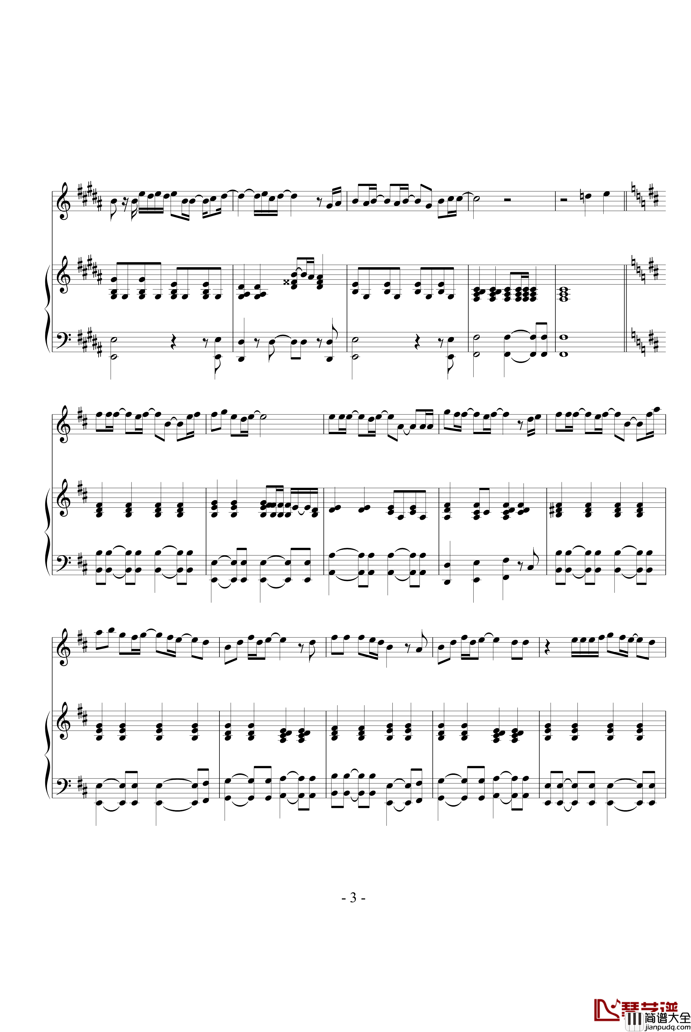 Love_To_Be_Loved_By_You钢琴谱_原版_Marc_Terenzi