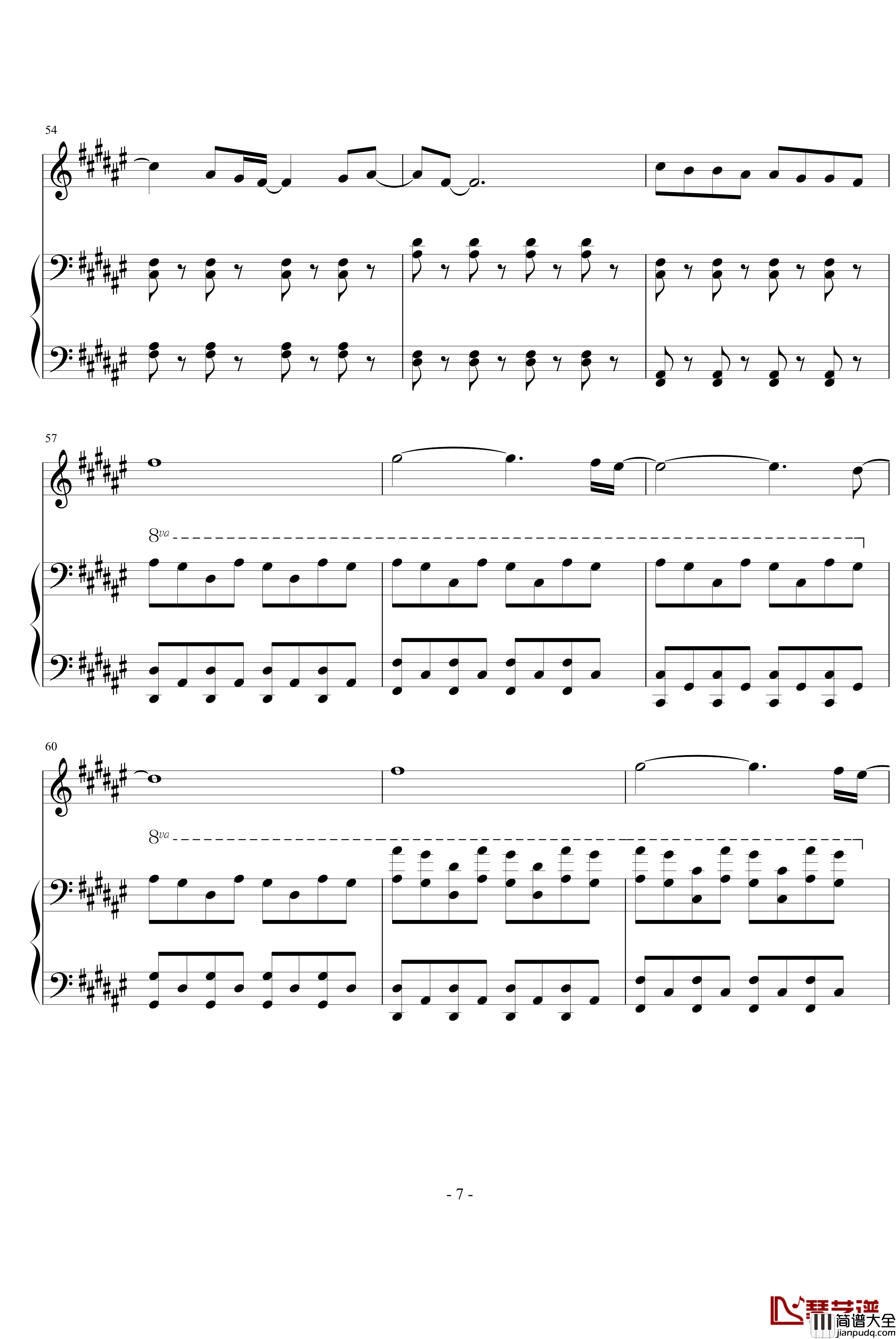 Into_The_Fire钢琴谱_伴奏_Thirteen_Senses