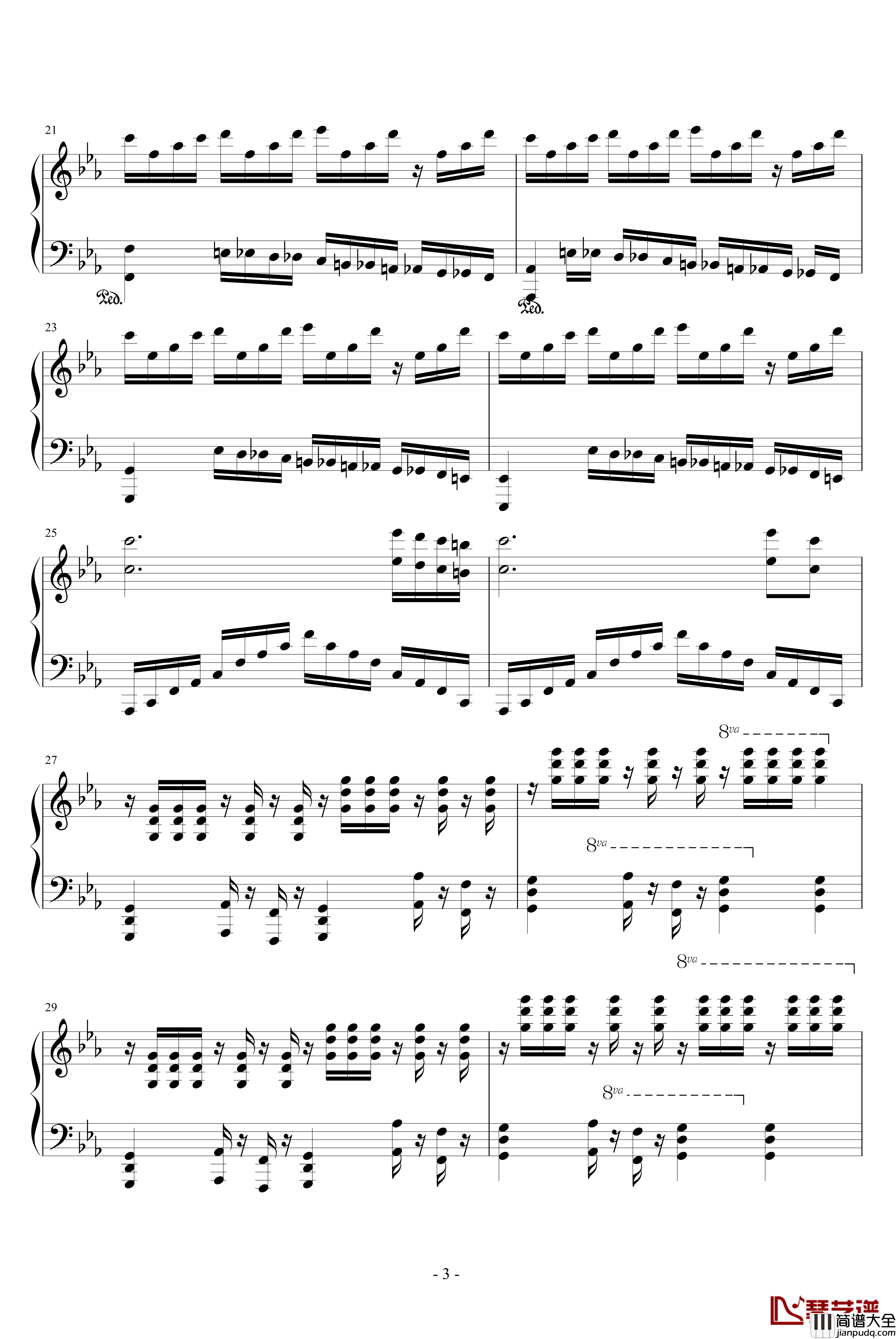 Victory钢琴谱_钢琴独奏_马克西姆_Maksim·Mrvica