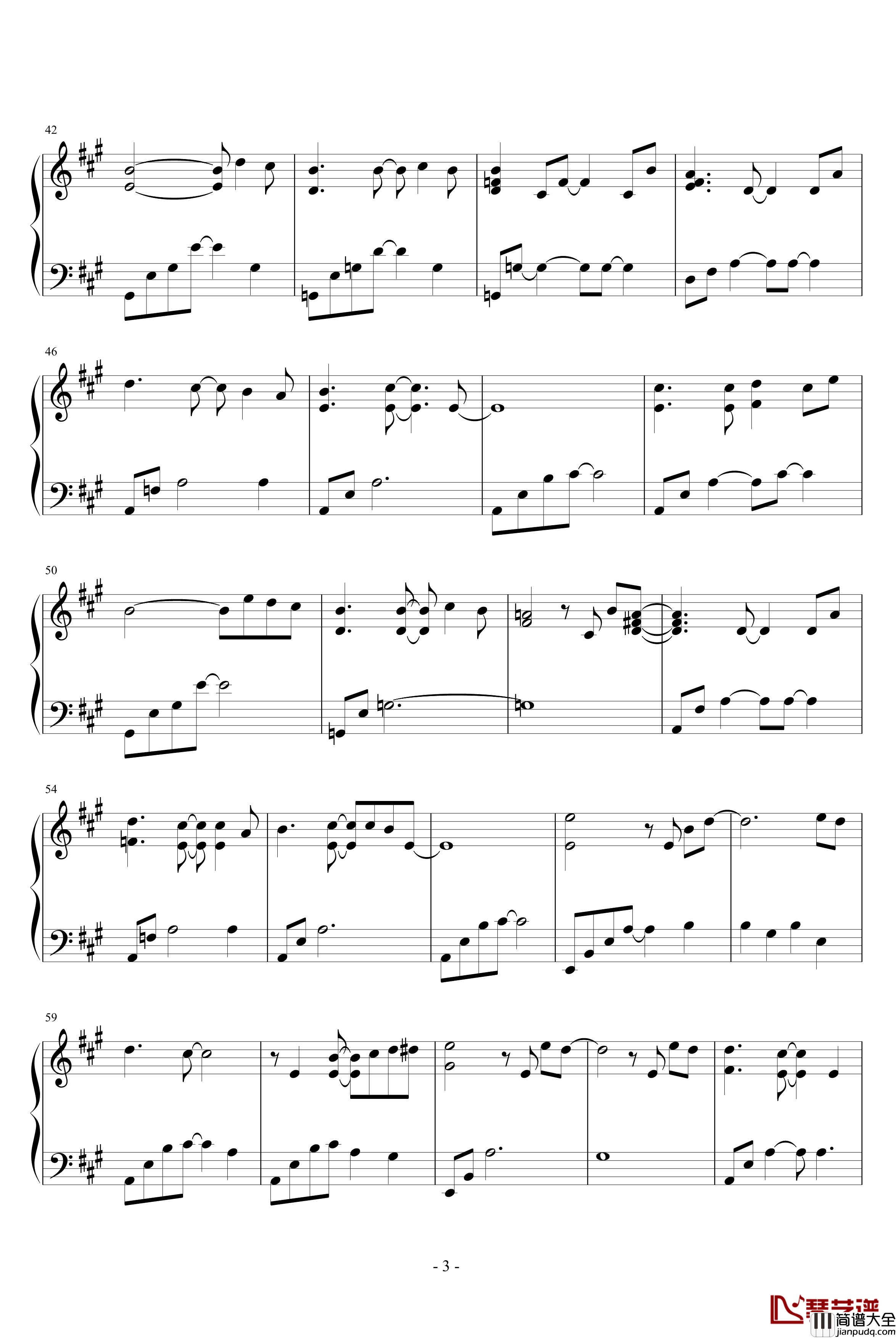 天国的阶梯钢琴谱_背景音乐_约定__影视