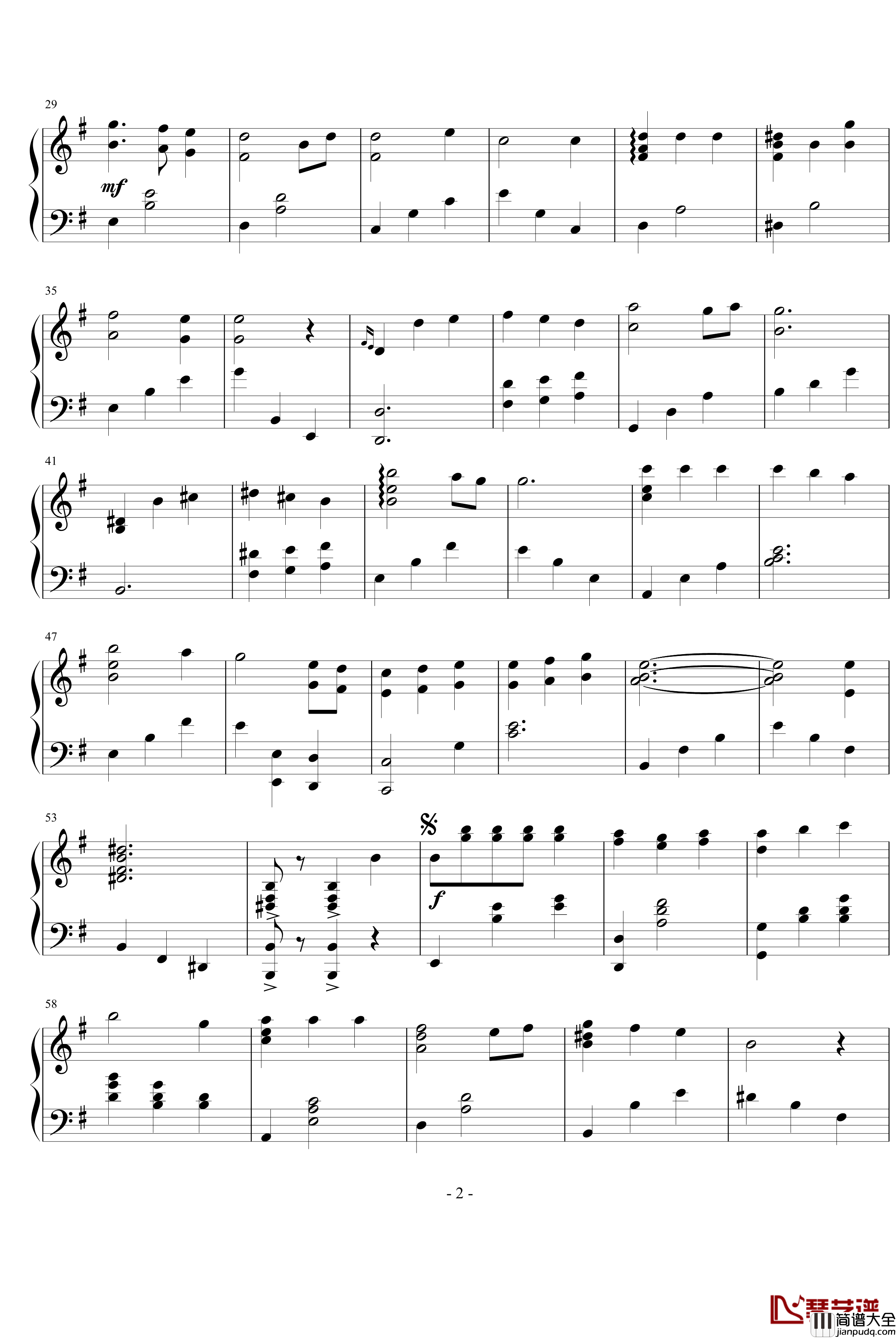 A_cold_sun钢琴谱_动漫影视