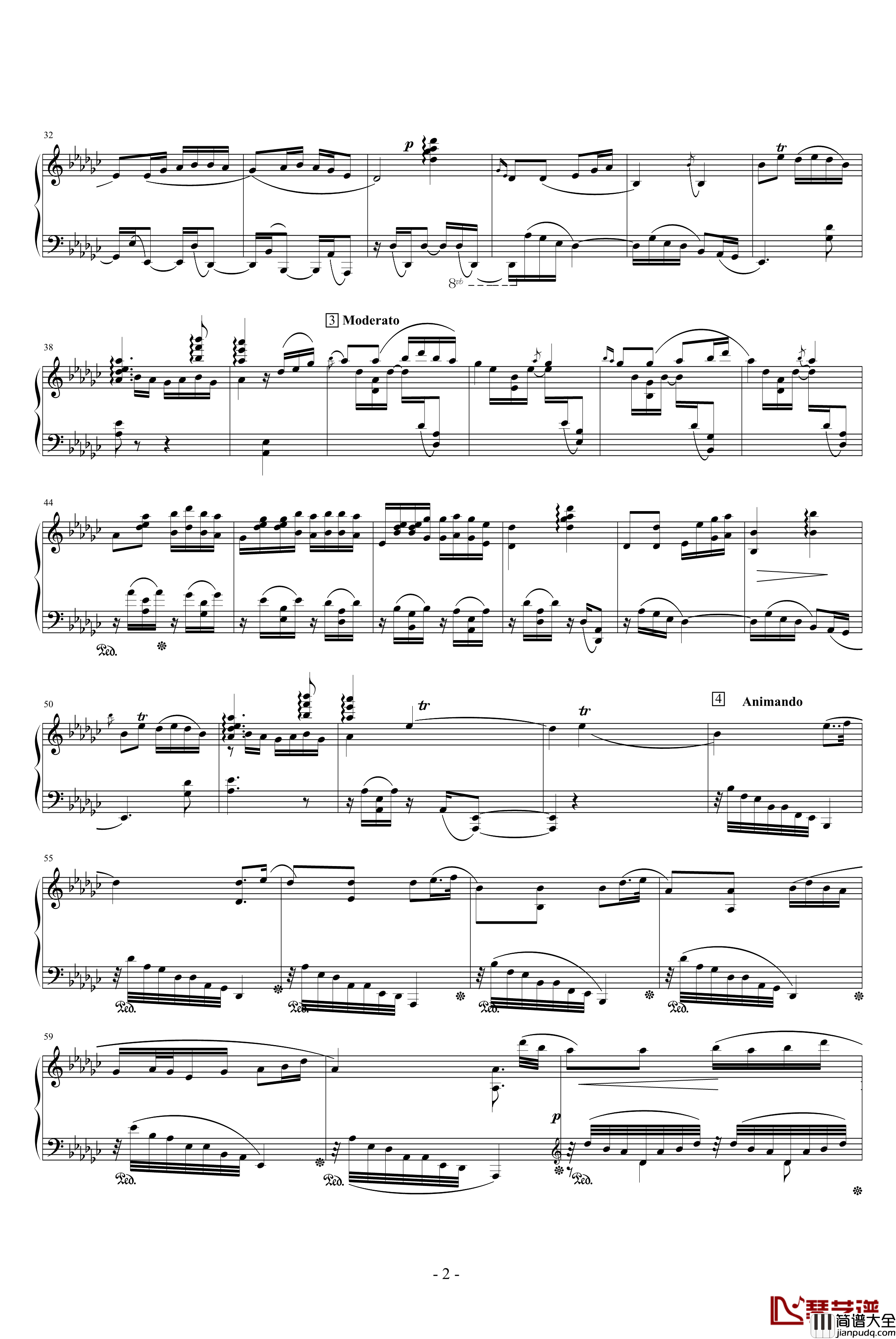 夕阳萧鼓钢琴谱_黎英海