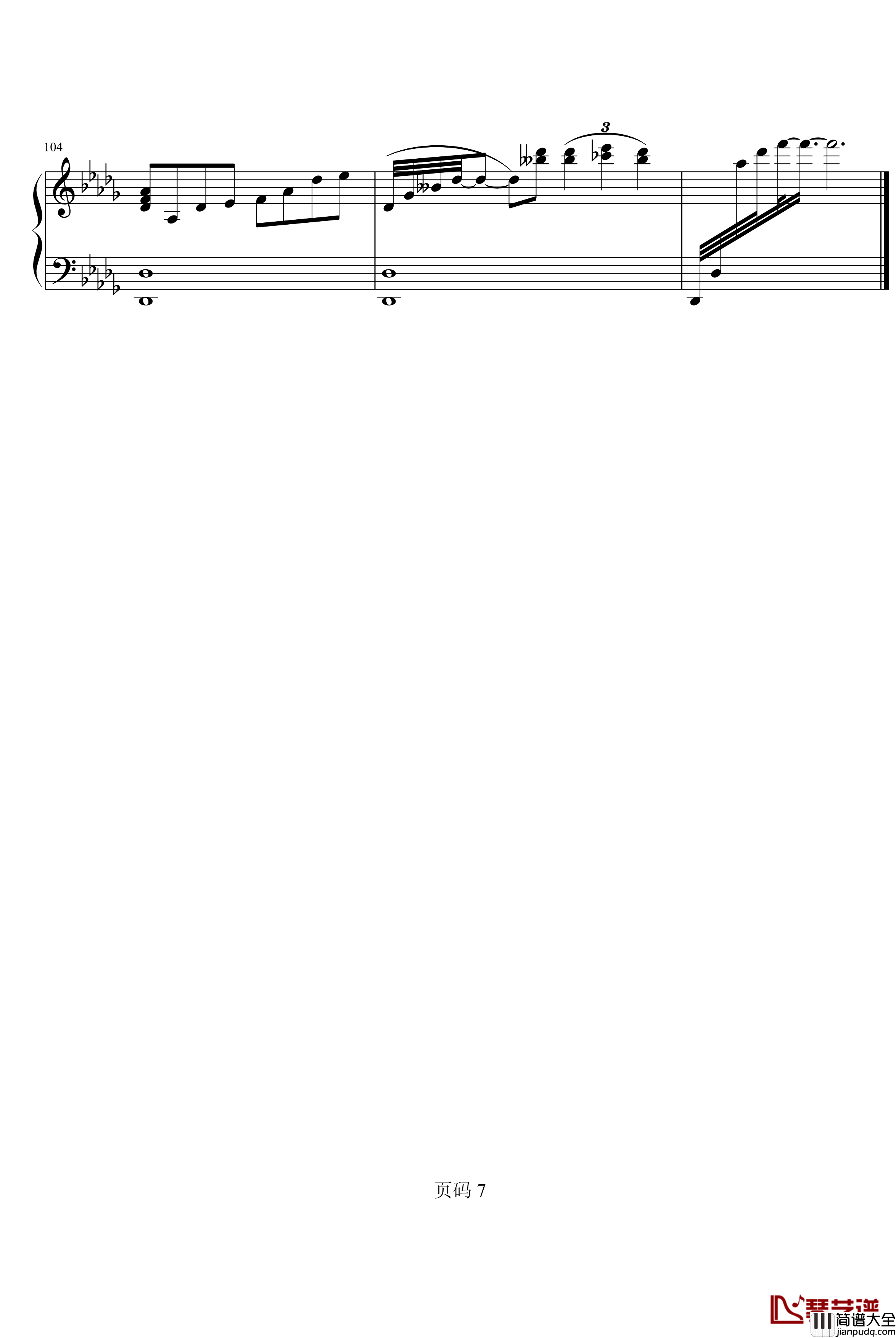 Only_Love钢琴谱_Super_Junior