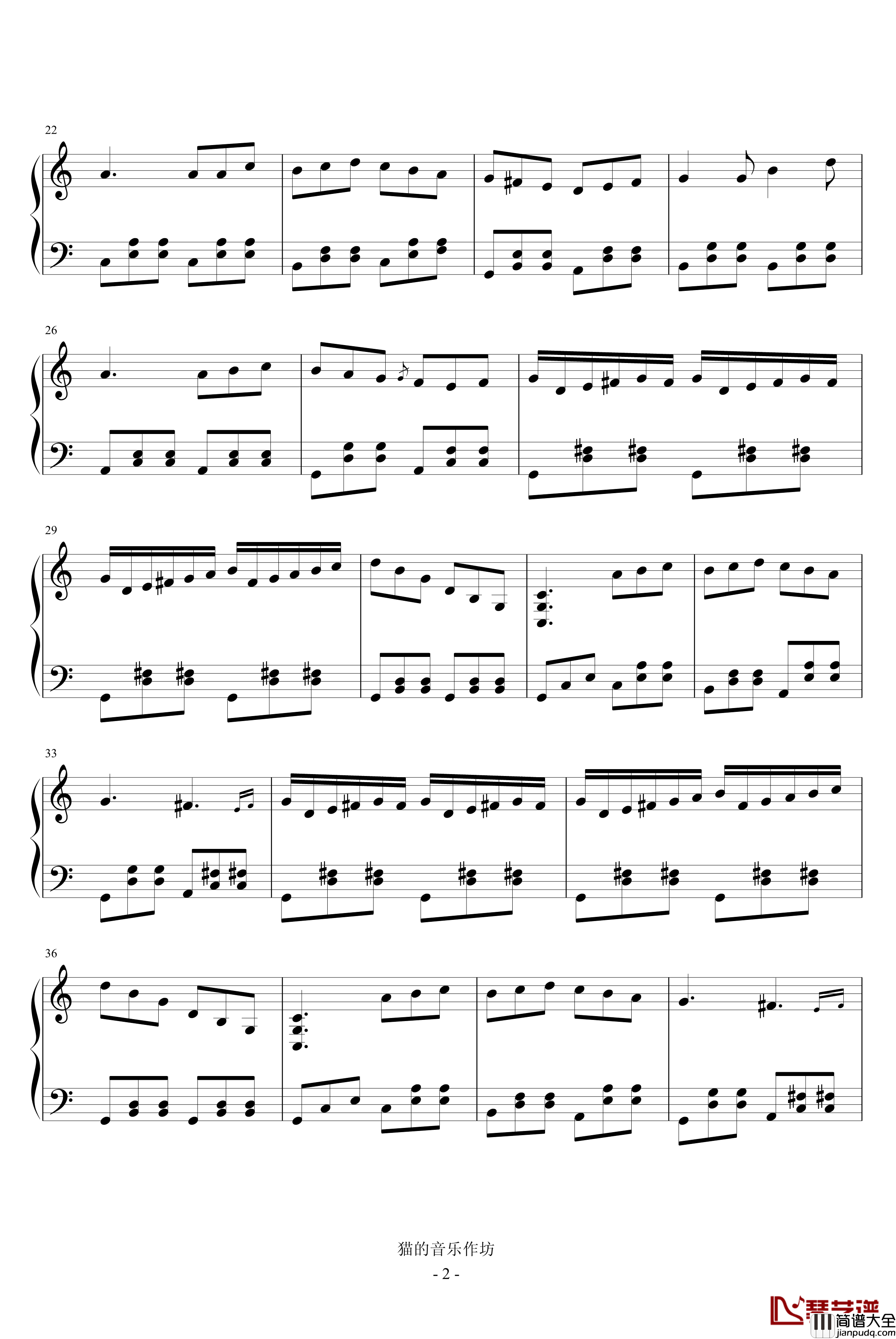 C大调奏鸣曲钢琴谱_三_布列瓦尔