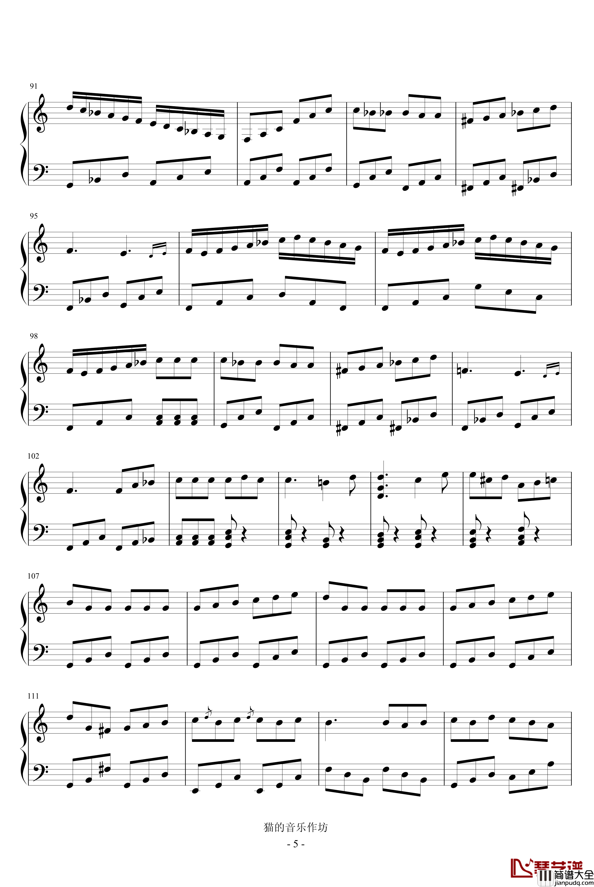 C大调奏鸣曲钢琴谱_三_布列瓦尔