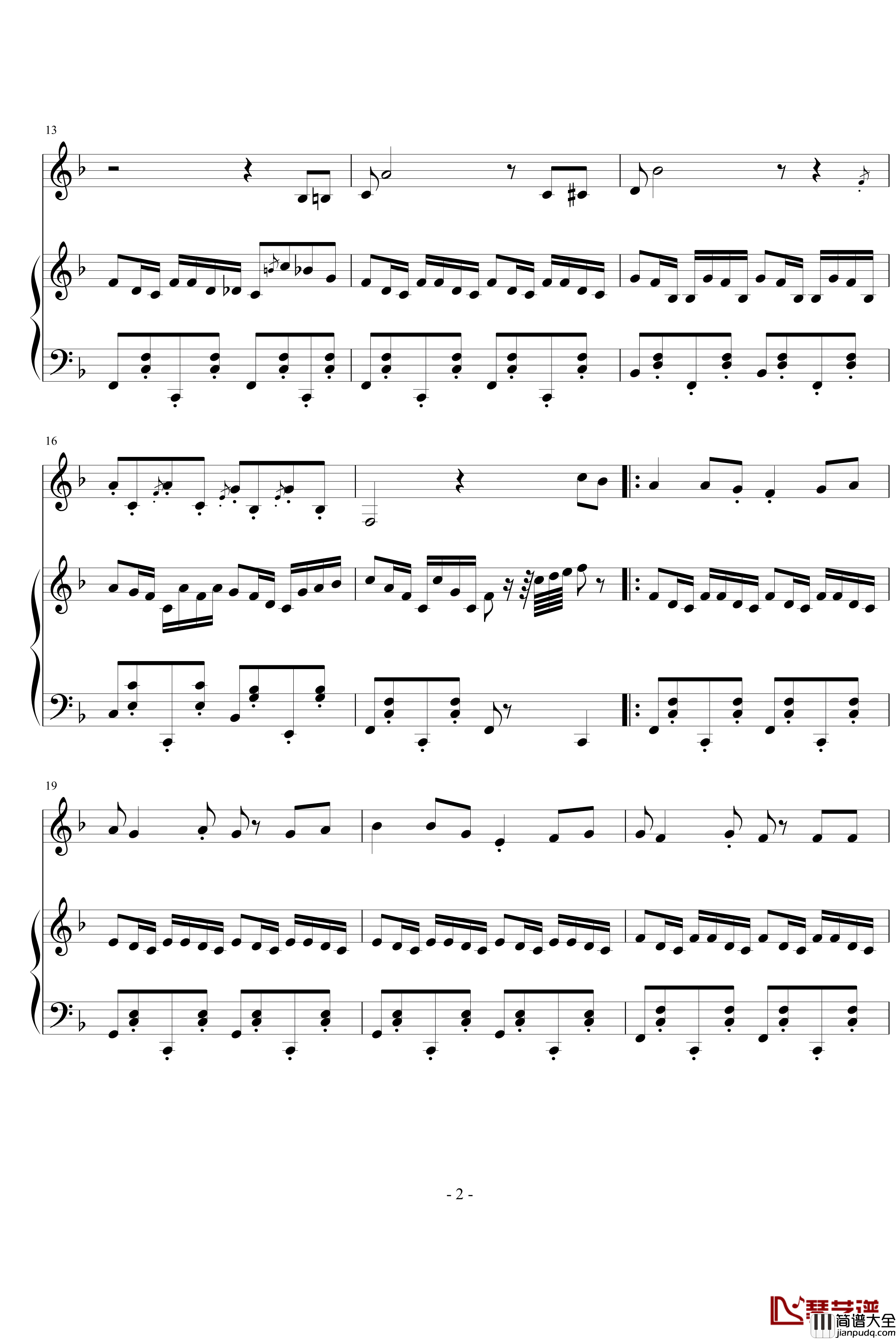 魔术先生钢琴谱_钢琴弹唱谱_周杰伦