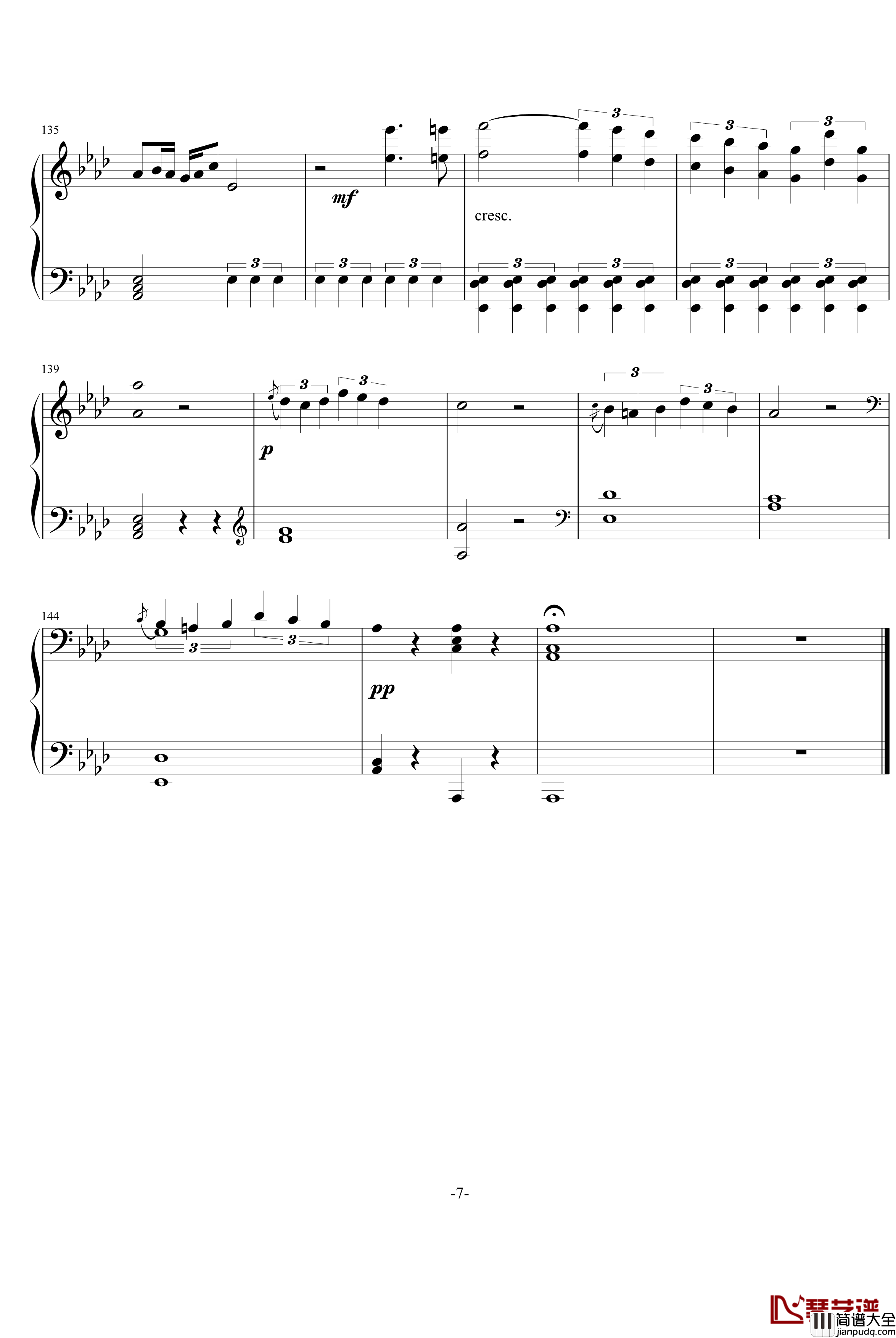 悲怆钢琴谱_贝多芬_beethoven