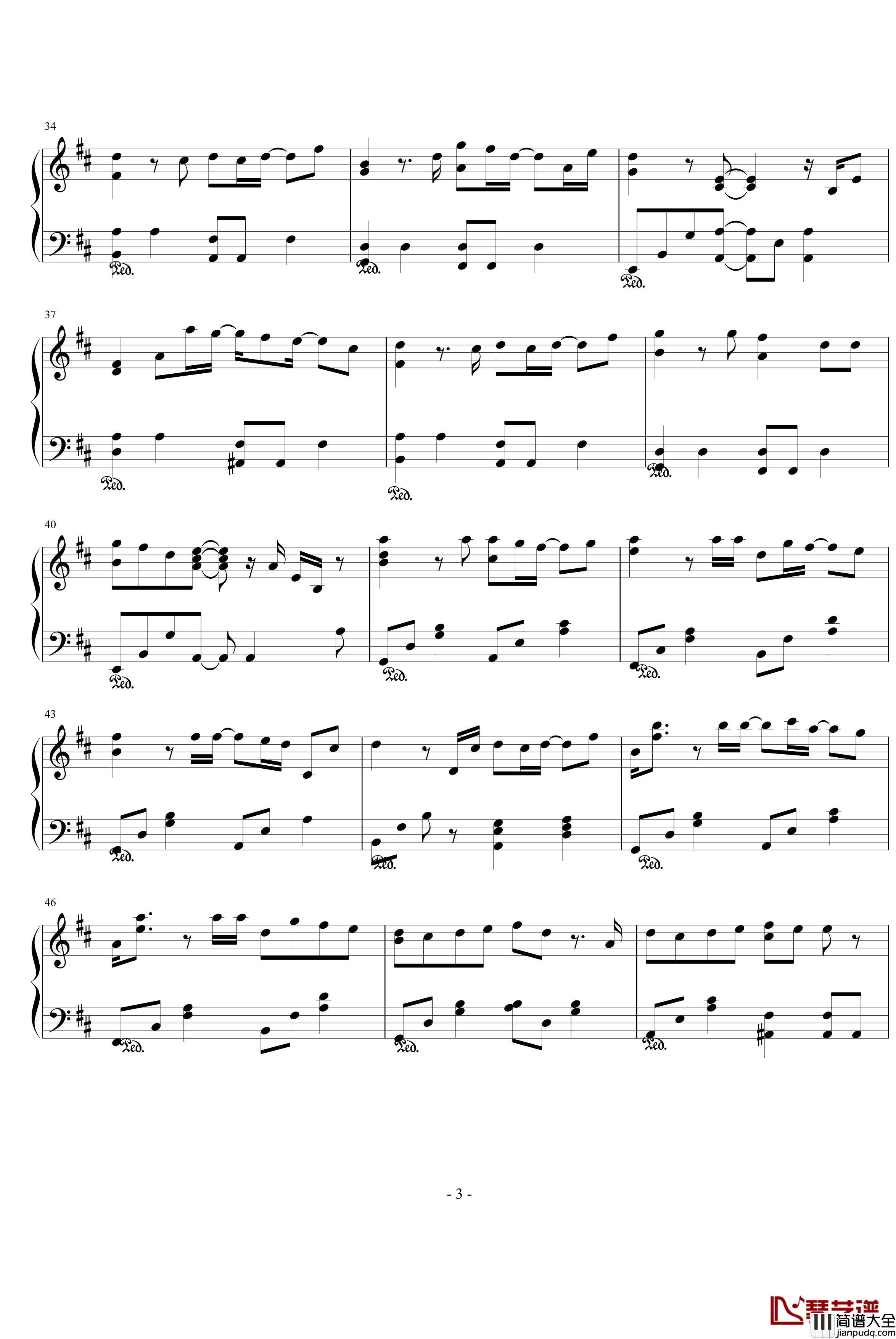 heavenly_days钢琴谱_影视