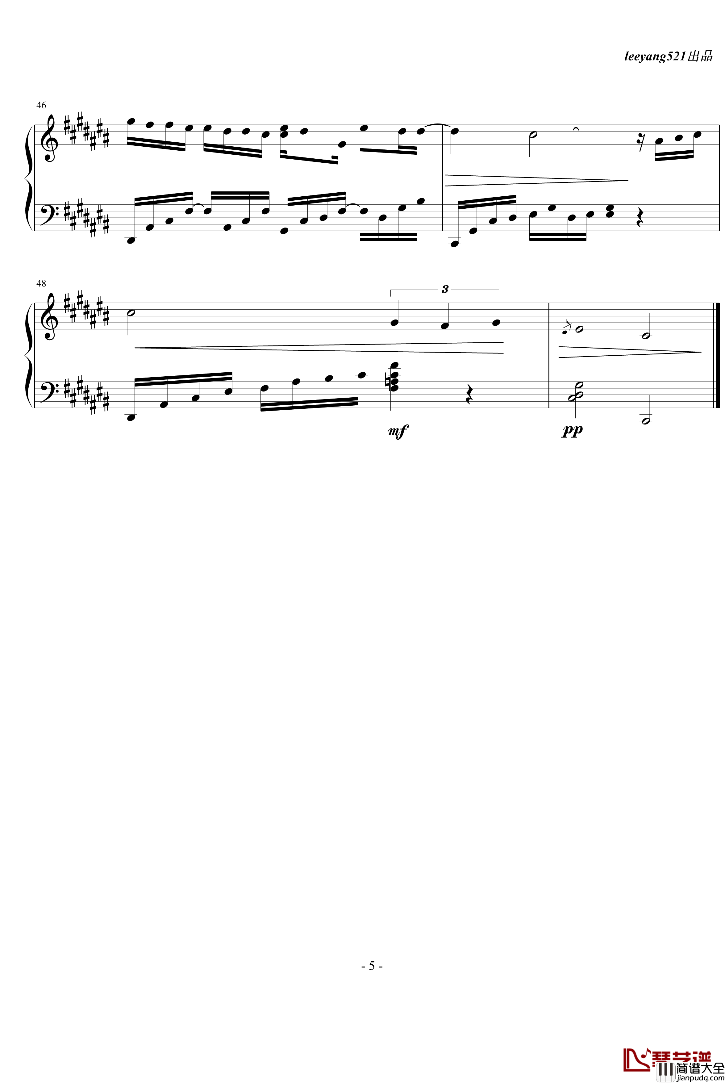 说好的幸福呢钢琴谱_新专辑歌曲_周杰伦