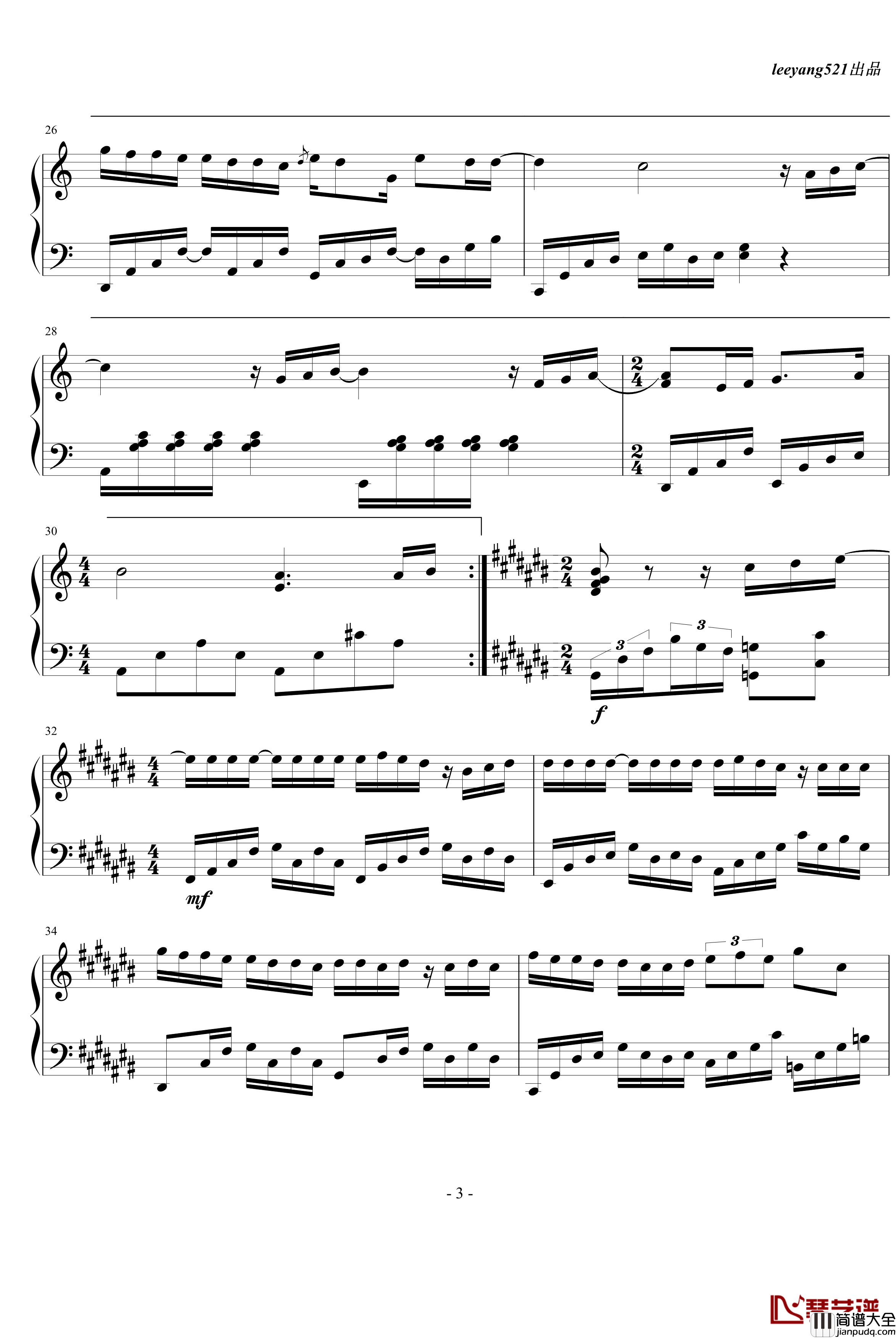 说好的幸福呢钢琴谱_新专辑歌曲_周杰伦