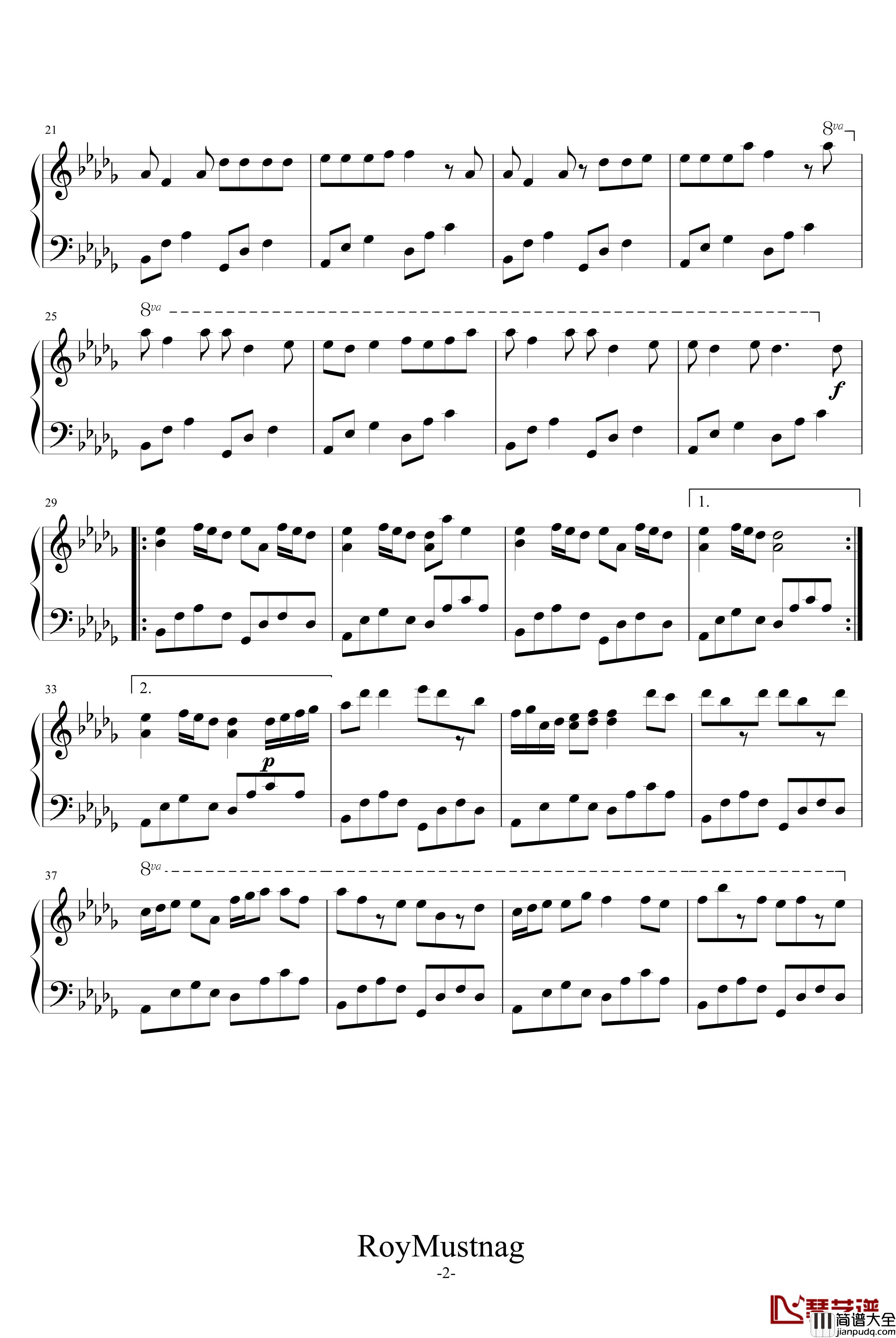 You钢琴谱_寒蝉鸣泣之时_动漫影视