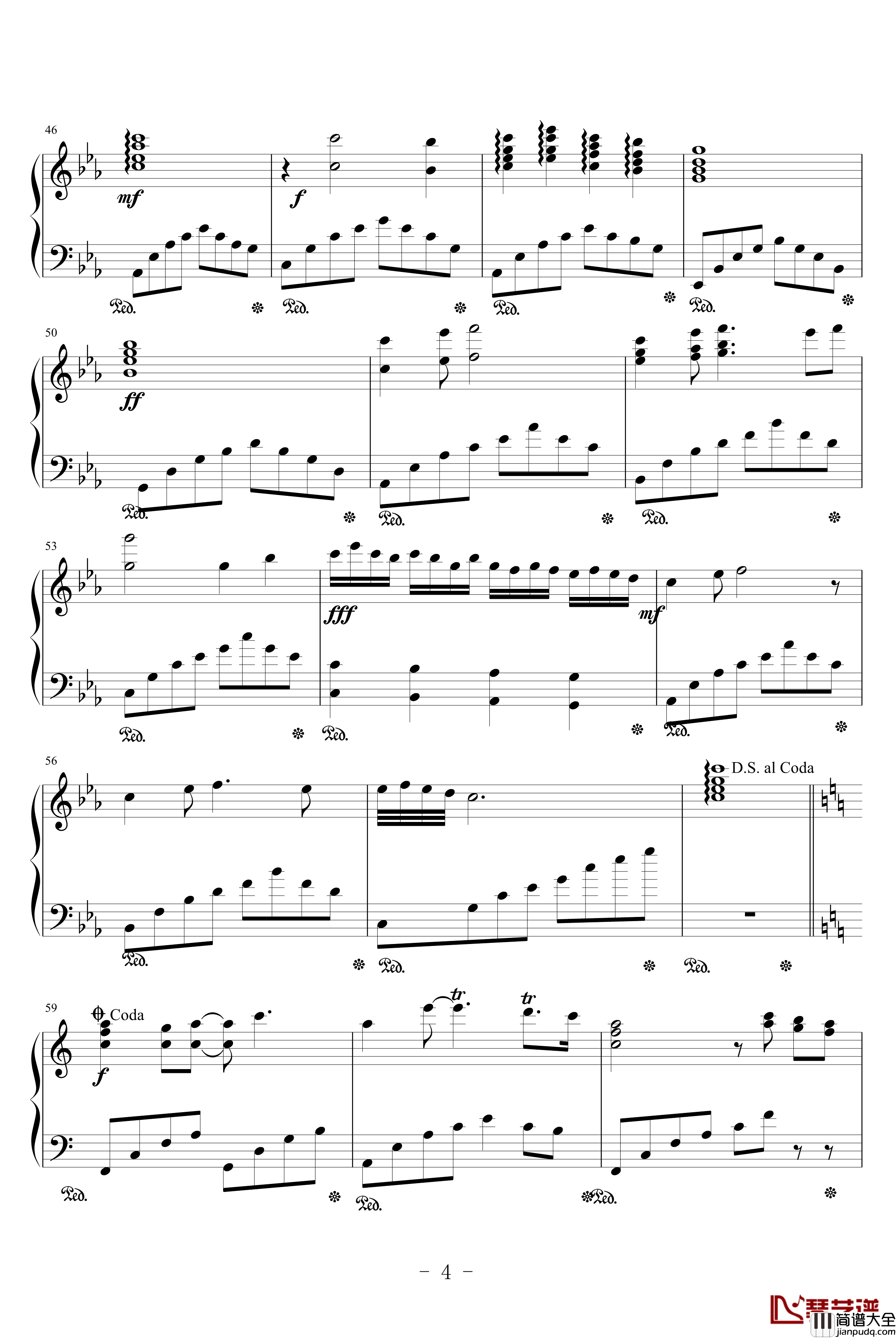 疏楼龙宿钢琴谱_游戏