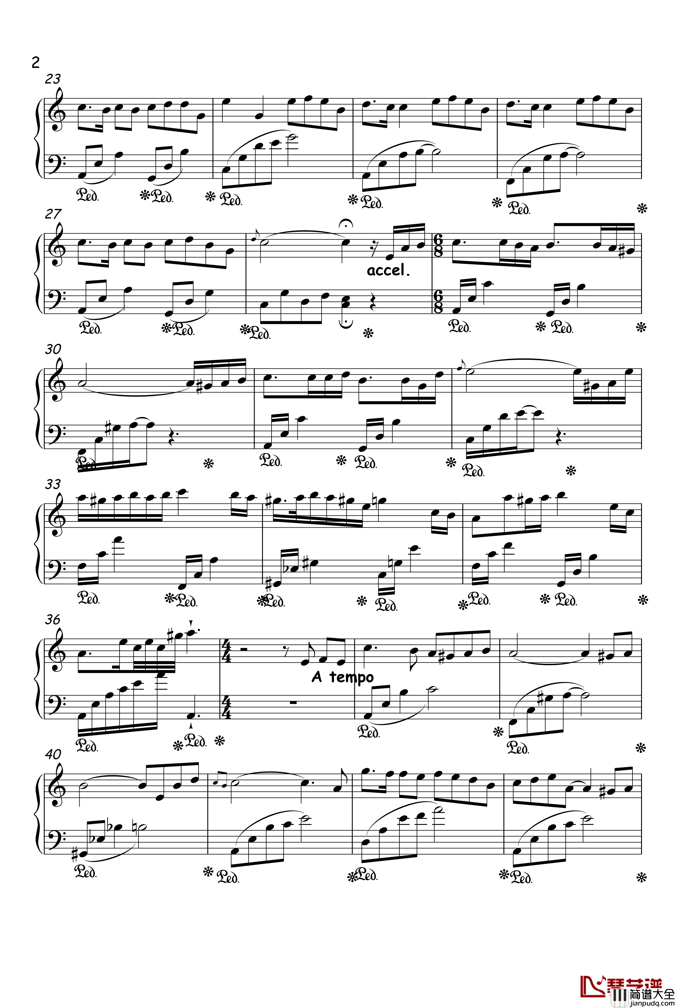 Untitled钢琴谱_苦后甘甜