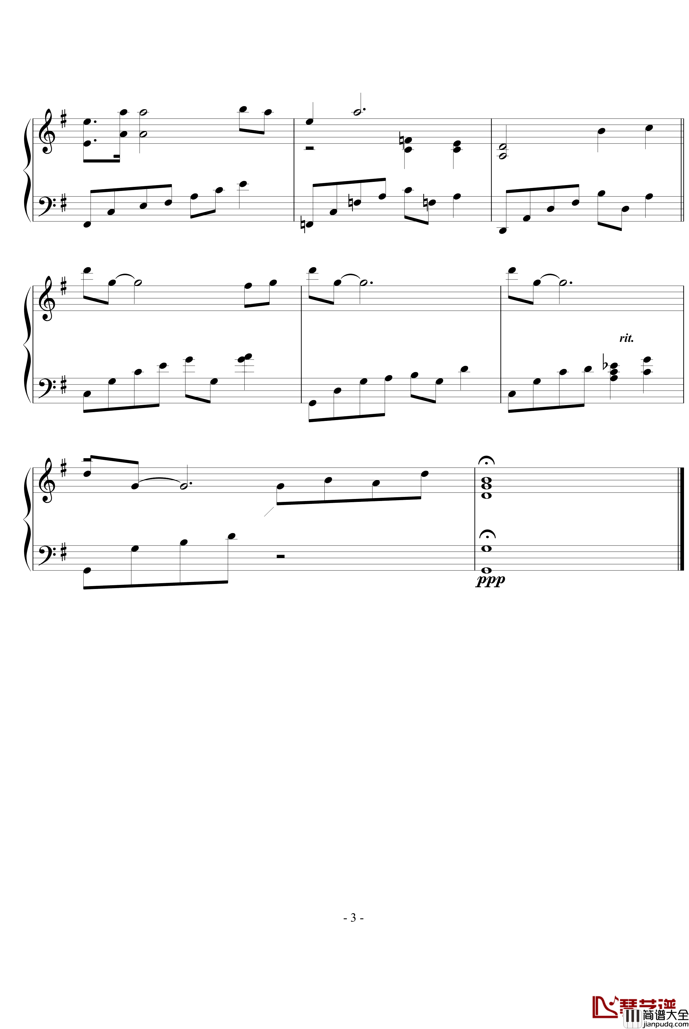 Love_Theme钢琴谱_韩日剧