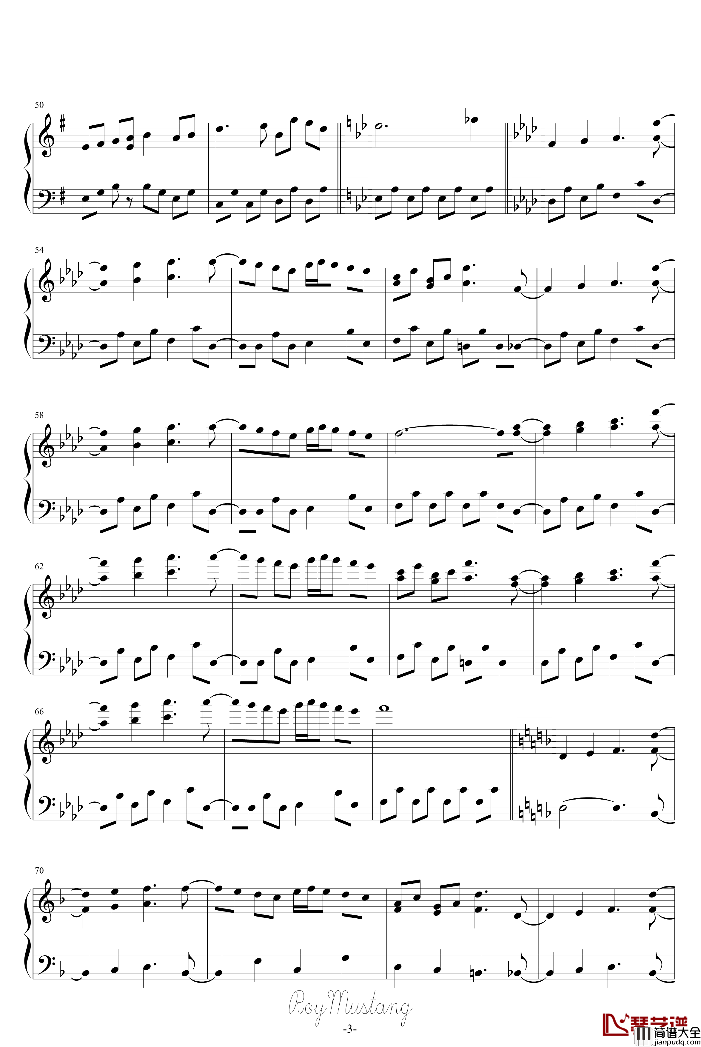 Ancient_Temple钢琴谱_动漫影视_东方妖々梦