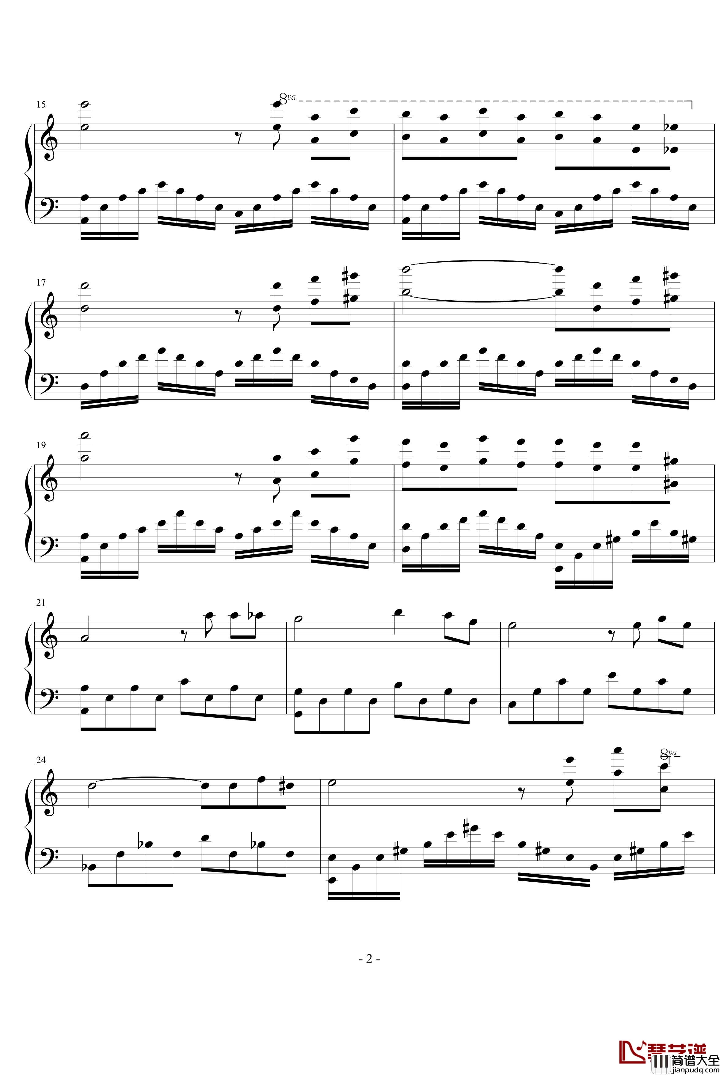 温柔的倾诉钢琴谱_影视