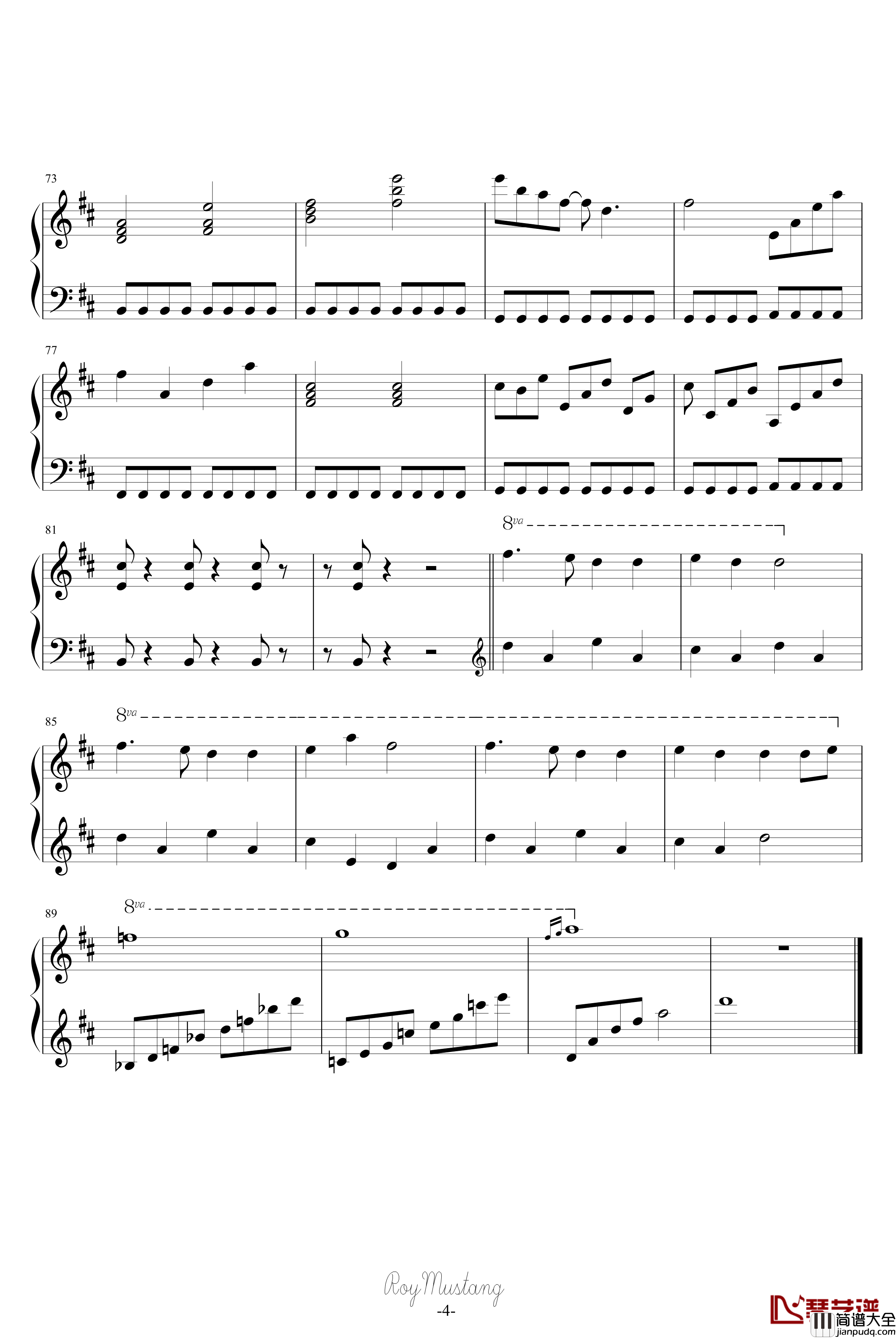 初音ミク「メルト」钢琴谱_动漫影视