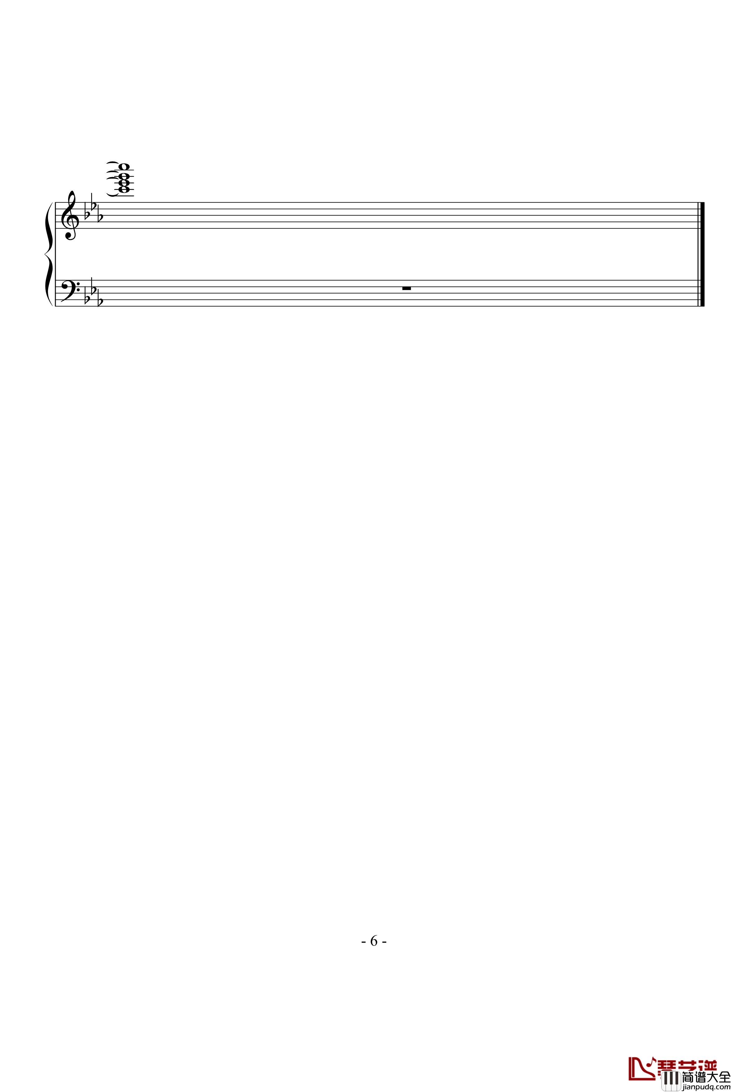 Sunshine_after_rain钢琴谱_zhangyunye