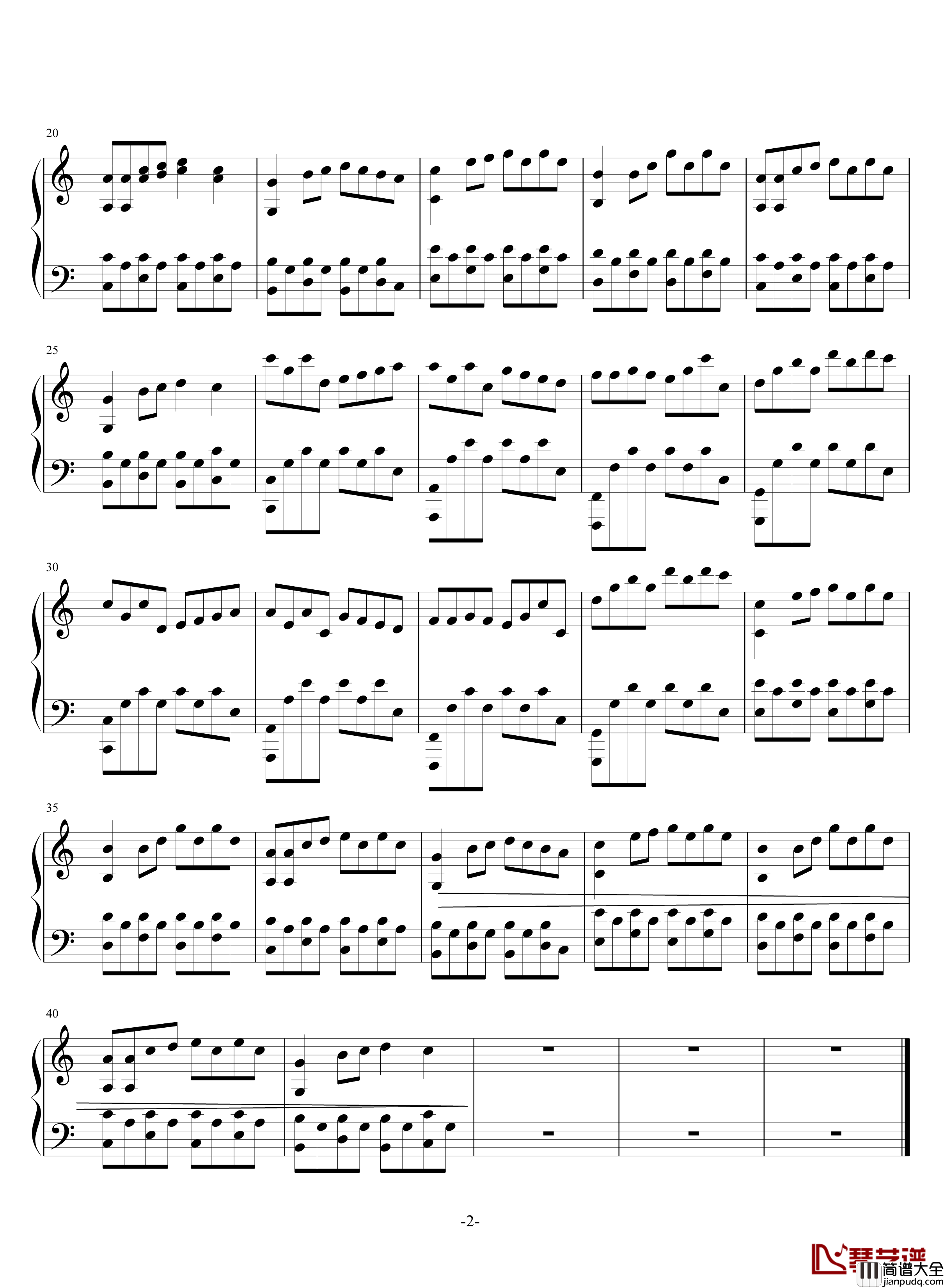 十二月二十一号,雪钢琴谱_3028102