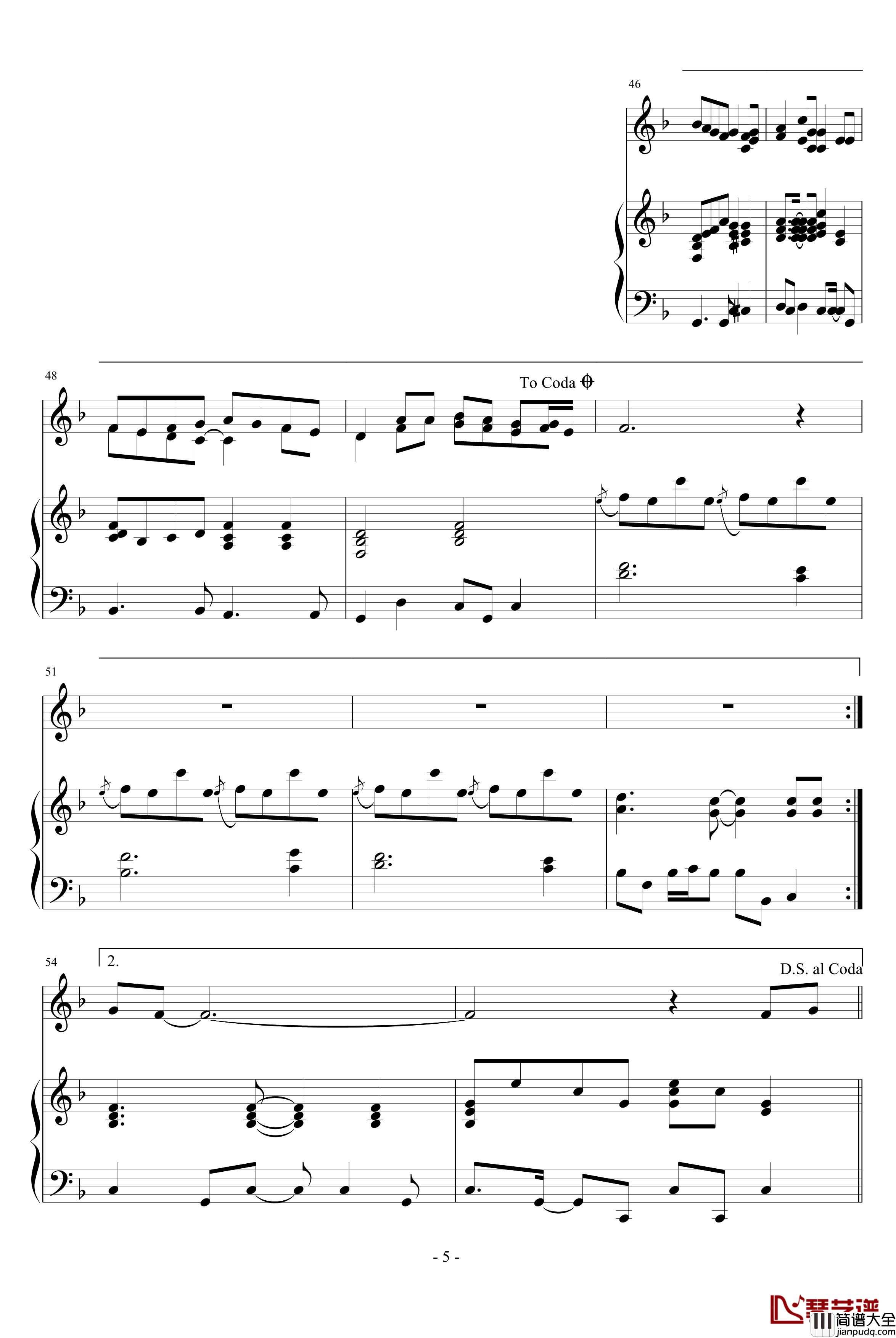 星象儀钢琴谱_影视_大塚愛