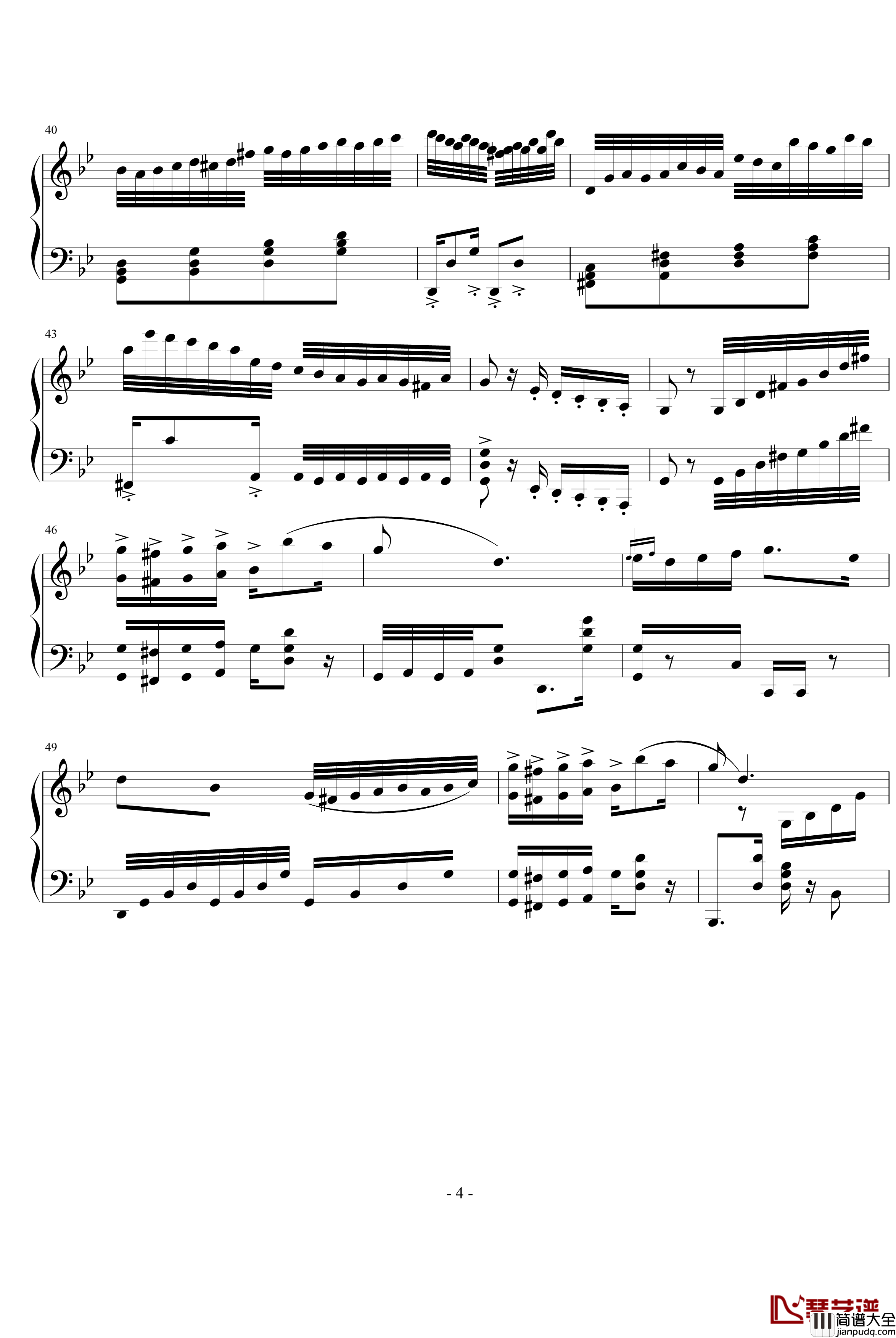 假面舞钢琴谱_tango_罗德里兹