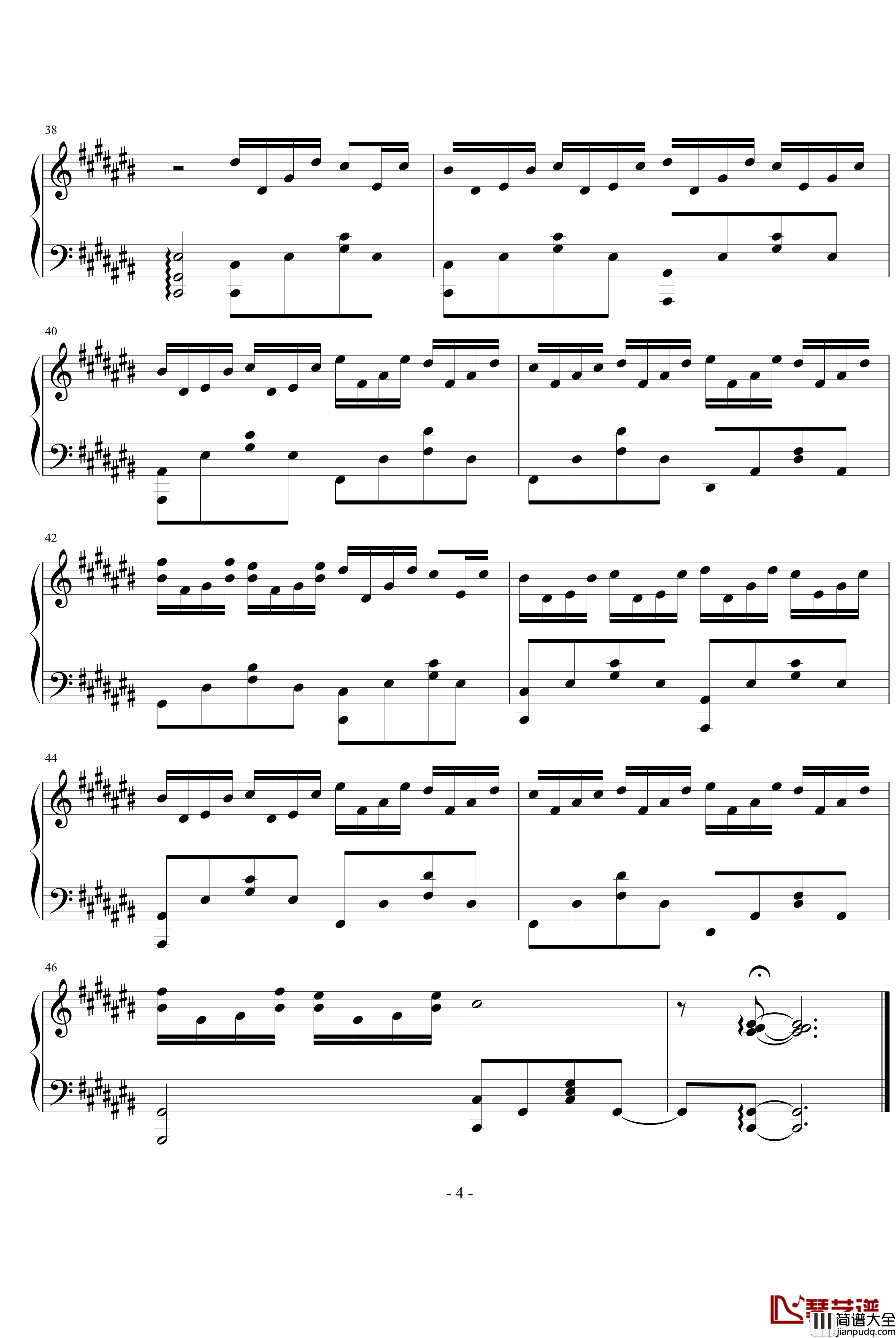 爱你不起钢琴谱_lokong