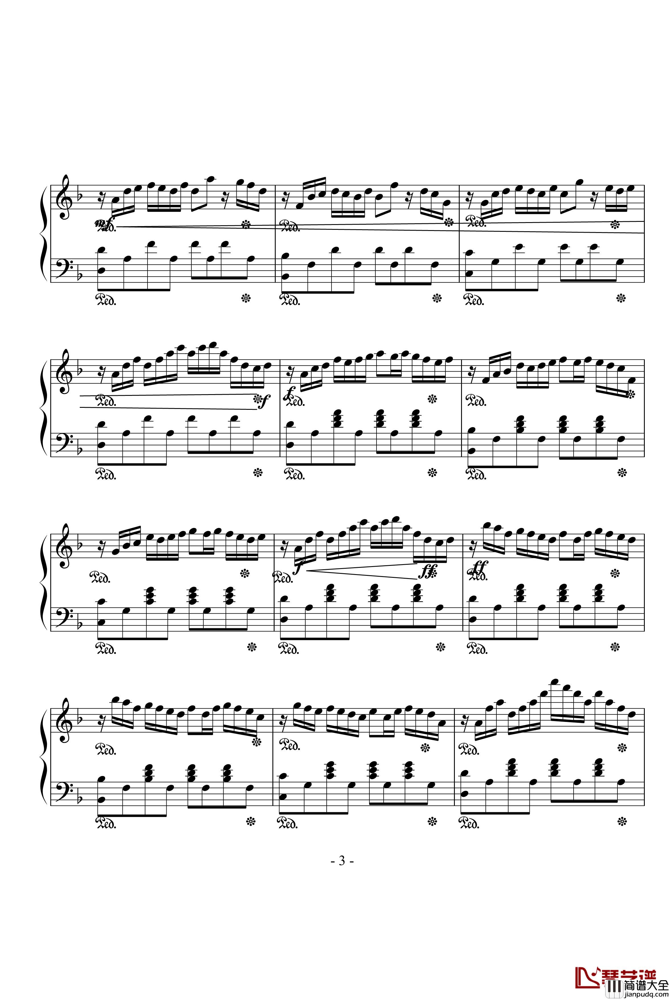 暗夜暧昧、夜未央钢琴谱_Araneida