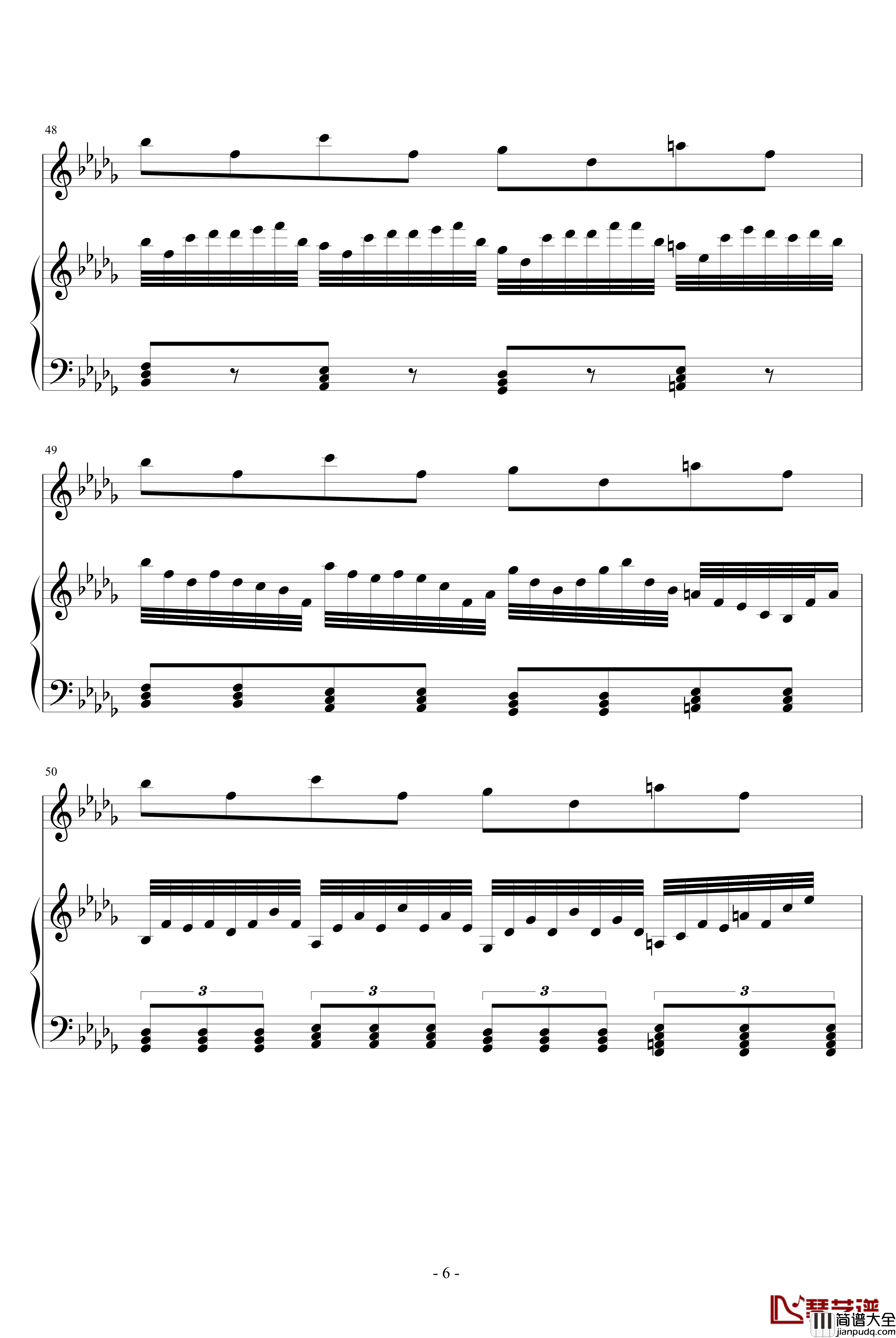 送给ZK钢琴谱_回忆_血腥残阳