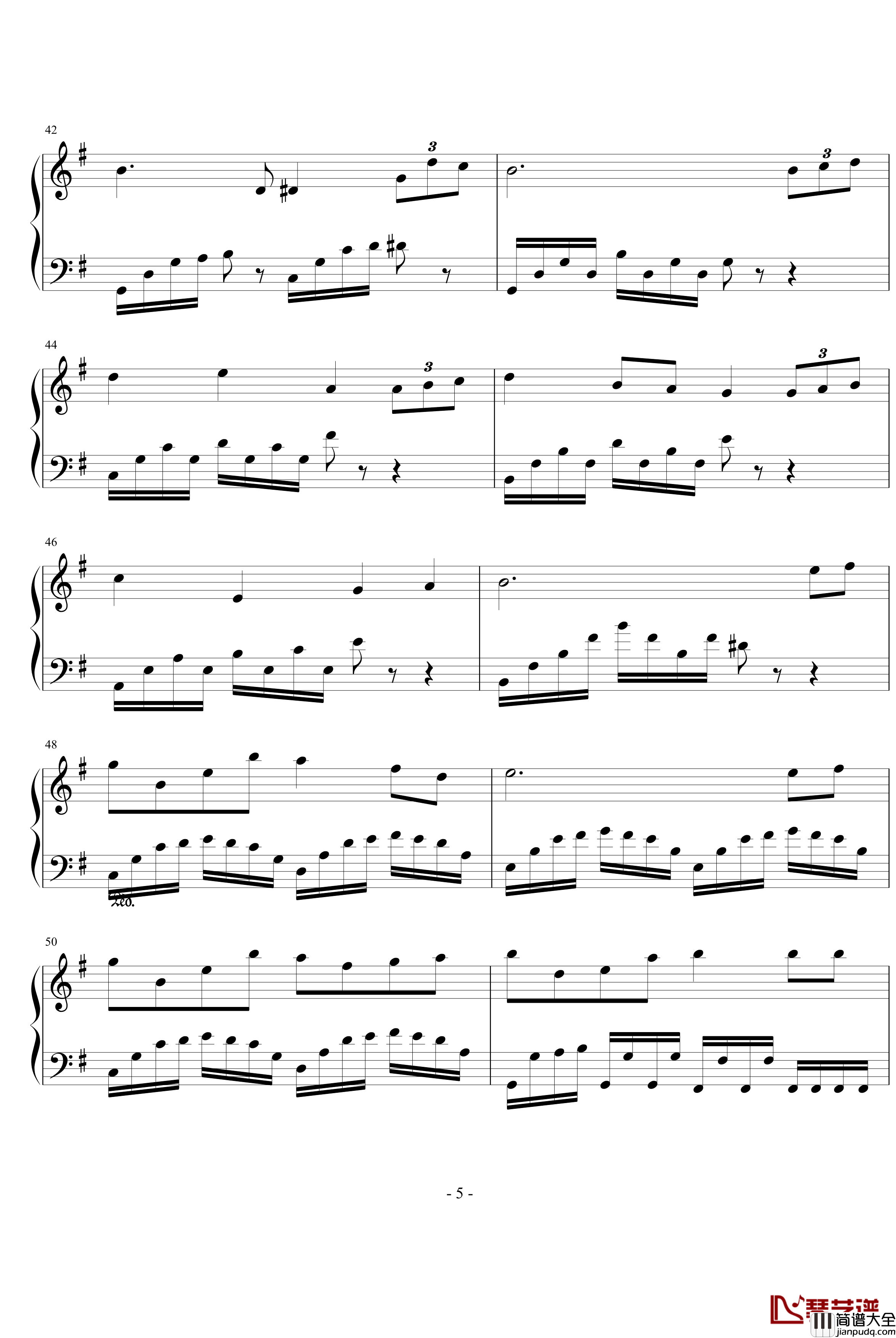 画皮插曲集钢琴谱_改编_影视