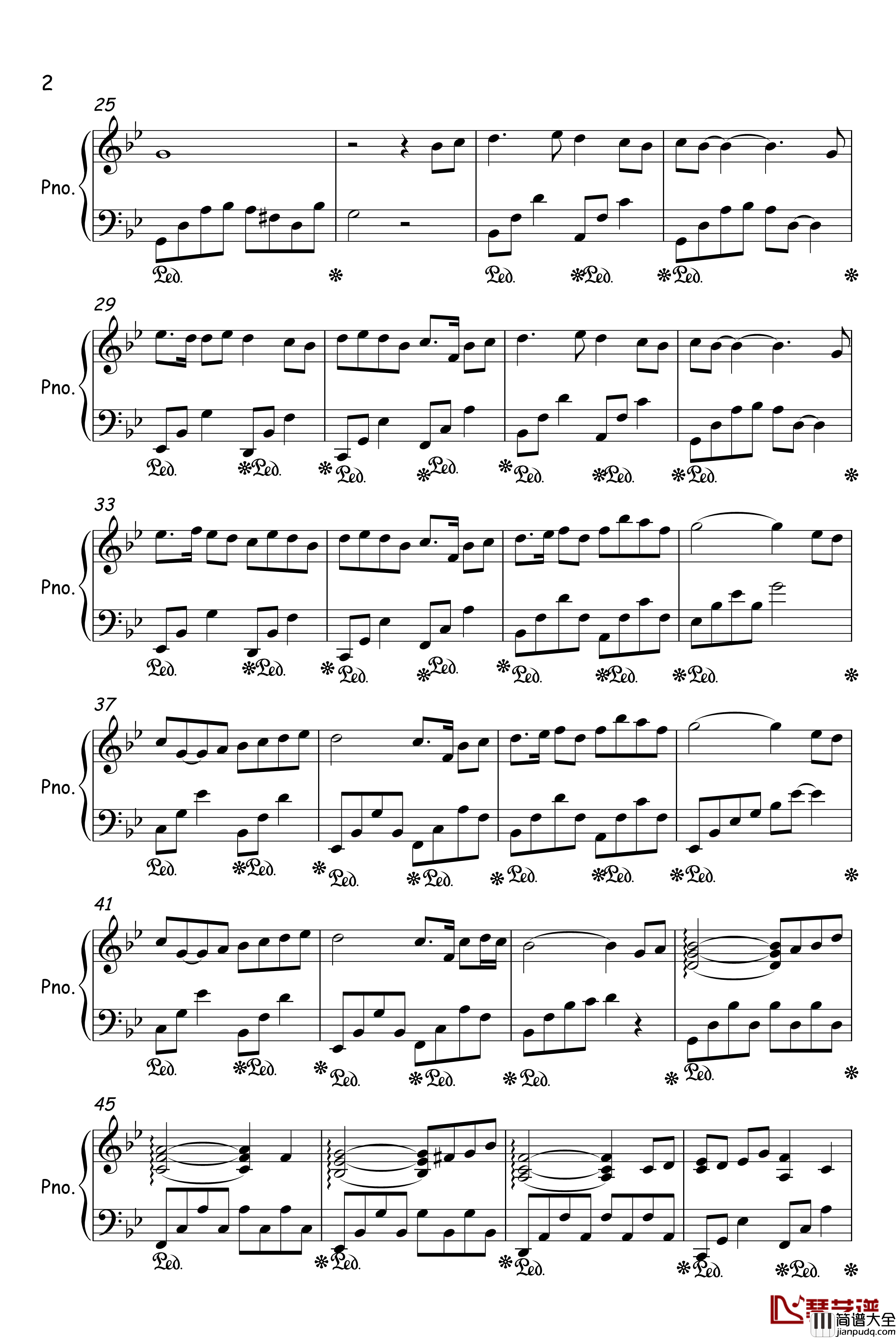 Dreaming钢琴谱_苦后甘甜