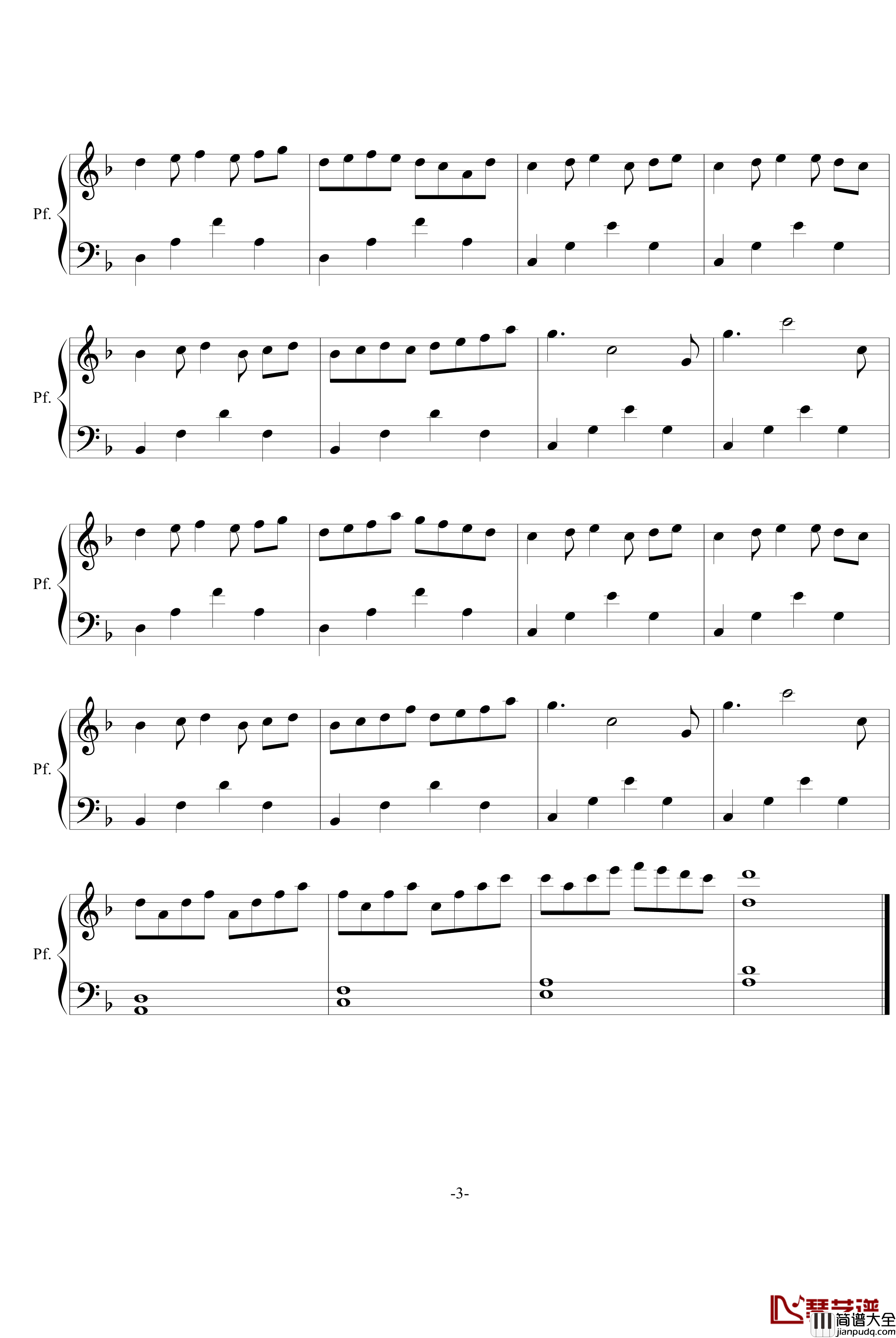 瞬间明悟钢琴谱_Araneida