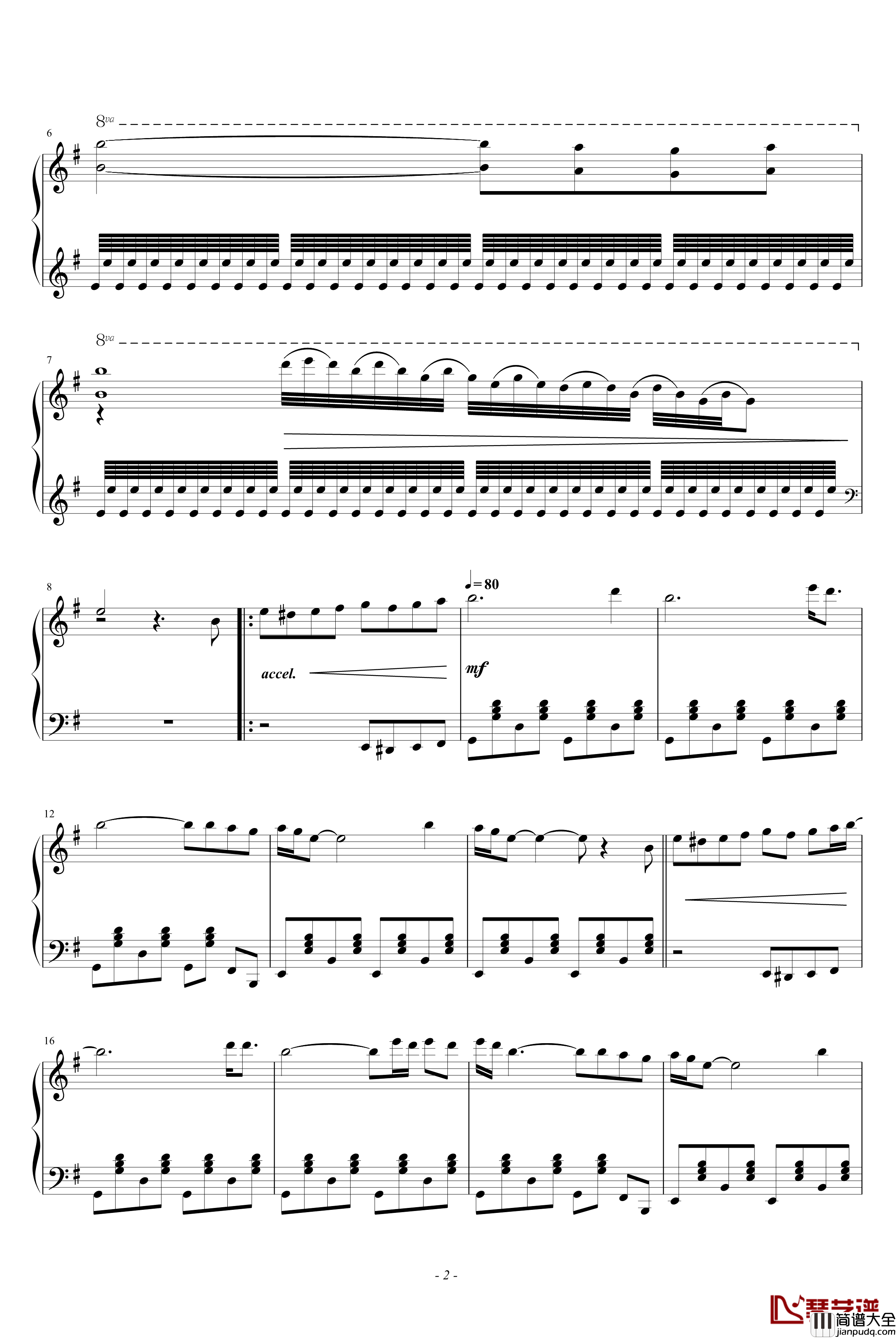 山鹰之歌钢琴谱_保罗西蒙