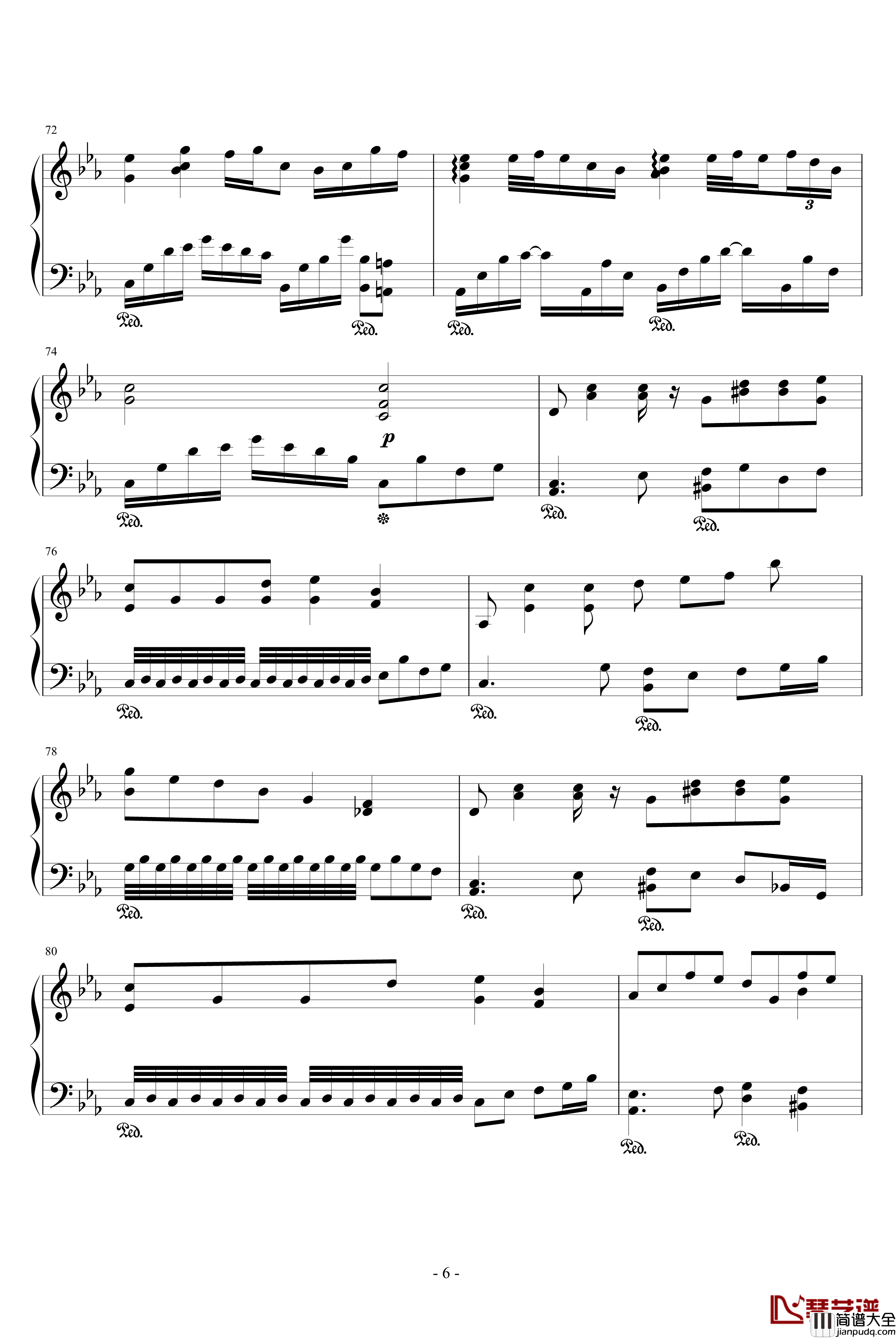 相思·愁钢琴谱_windtsao