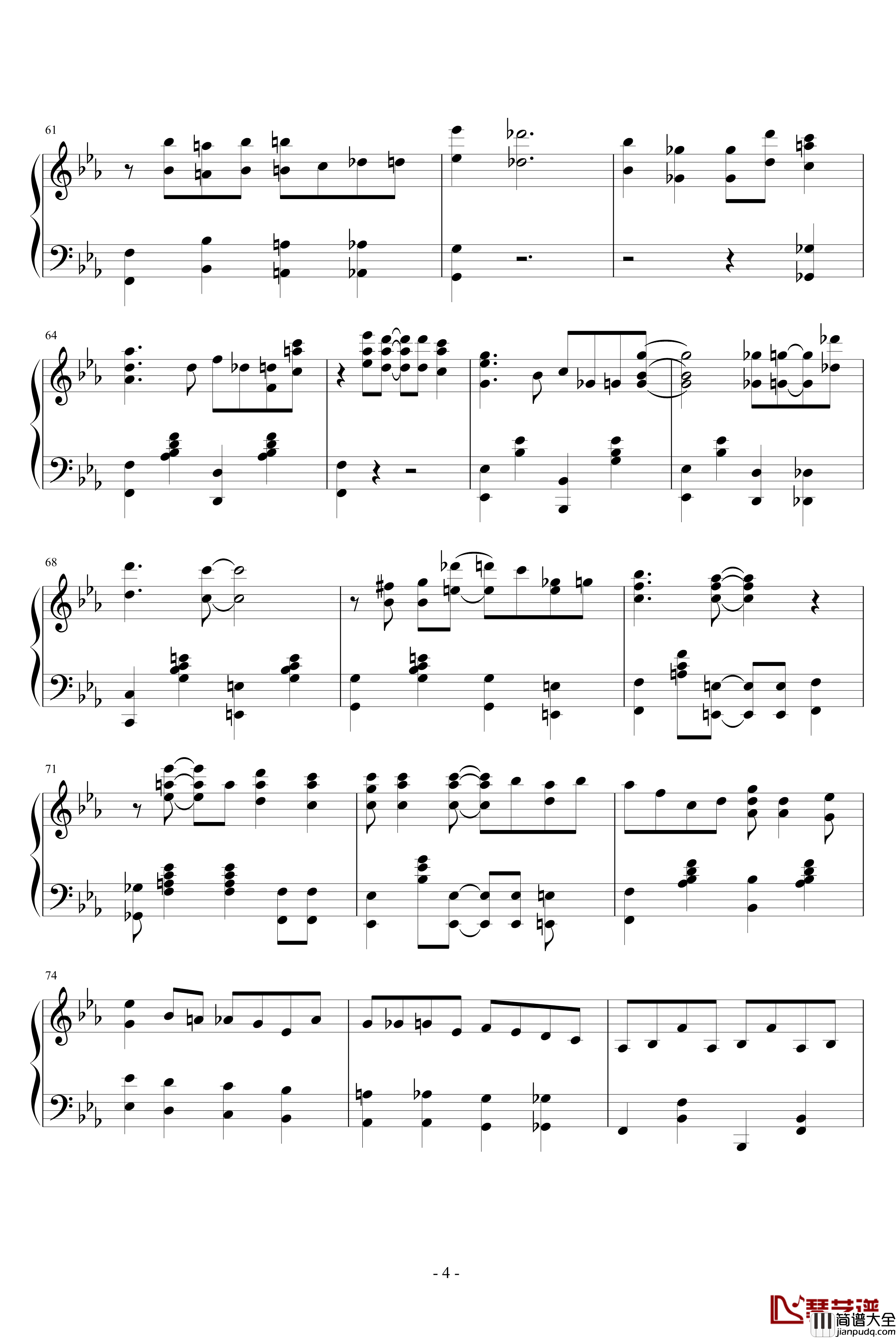 Black_Bottom_Stomp钢琴谱_Jelly_Roll_Morton