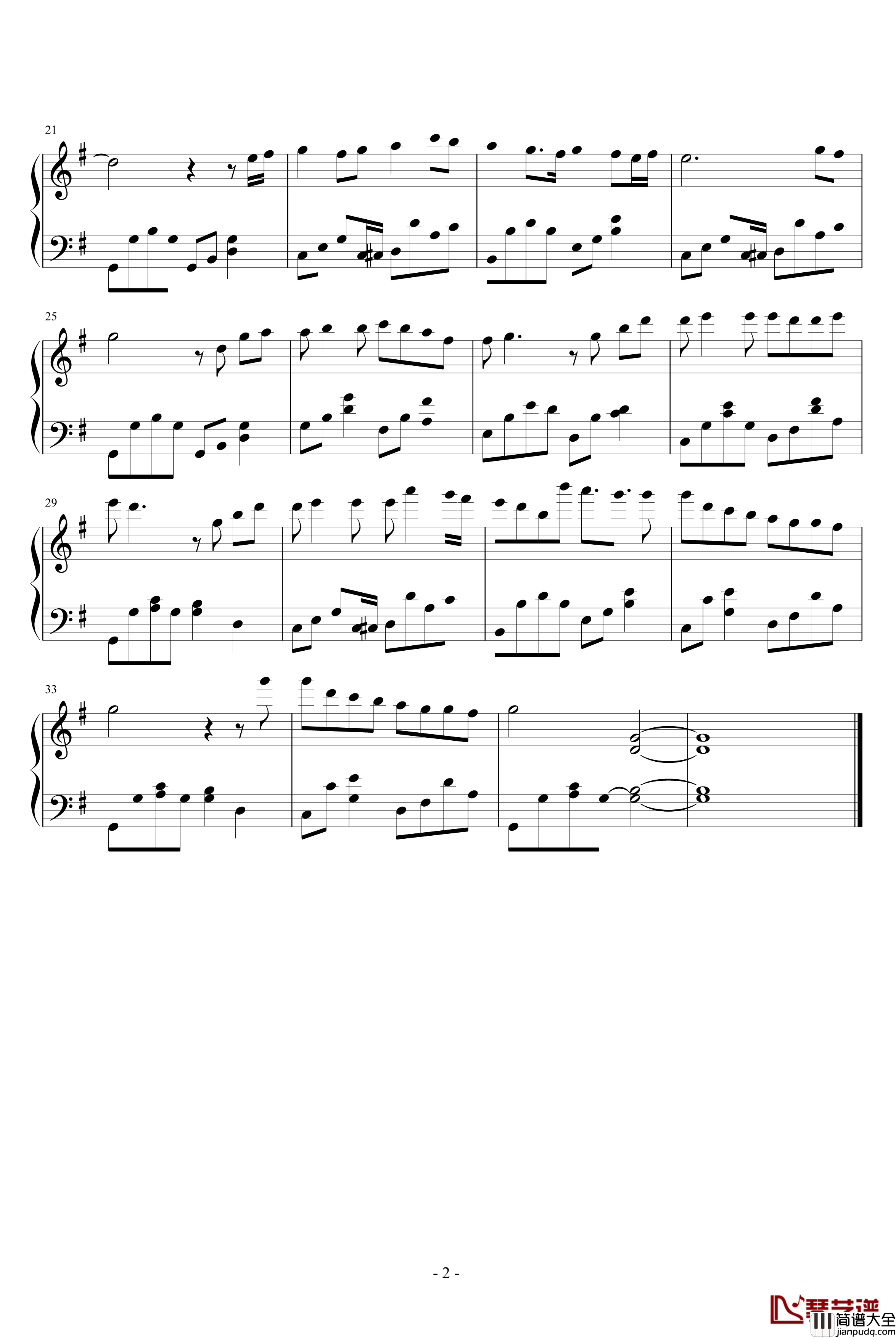 春天花儿开，啦啦啦钢琴谱_圆圆怕蚊子