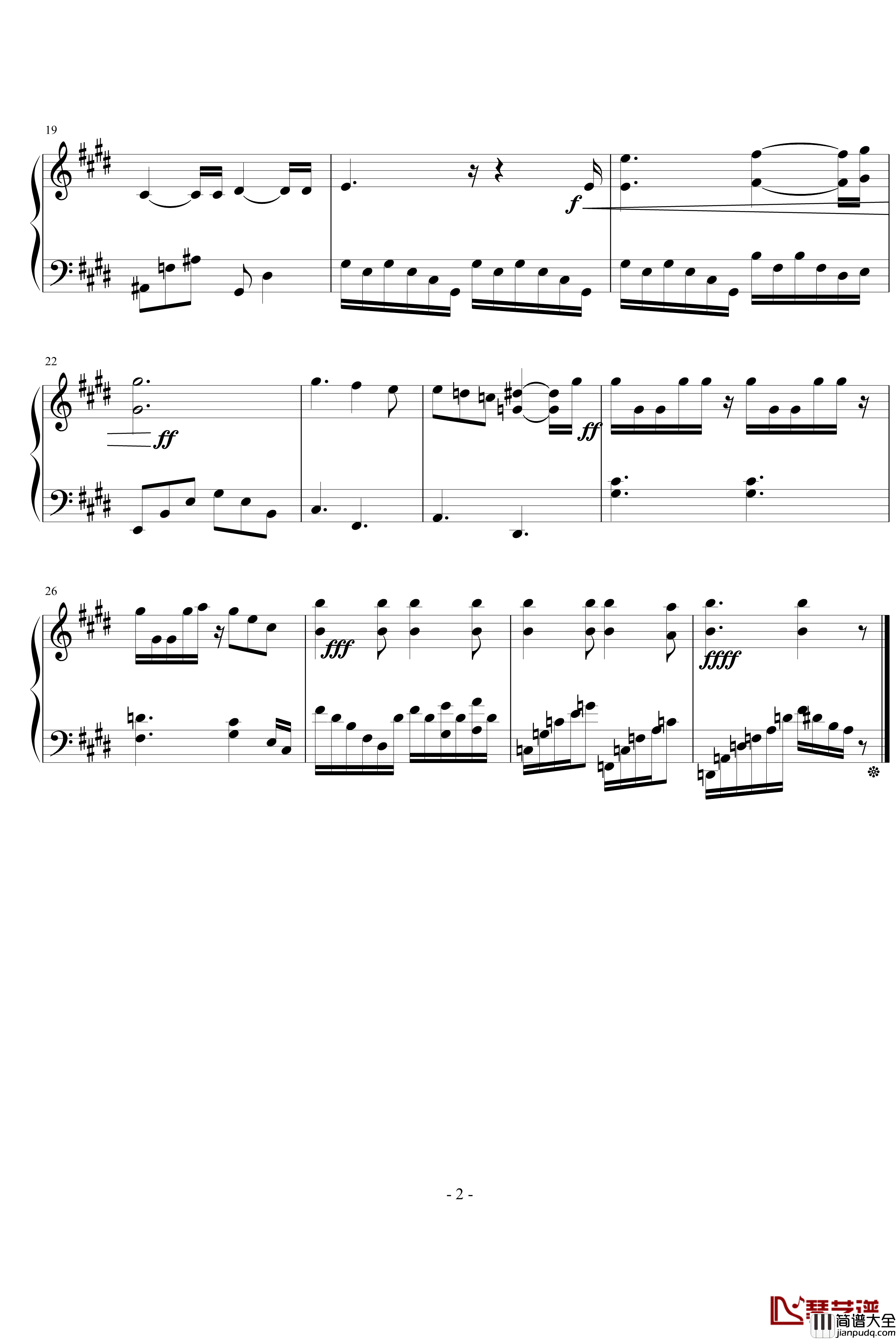 僵尸新娘中Victor的独奏钢琴谱_Danny_Elfman_钢琴