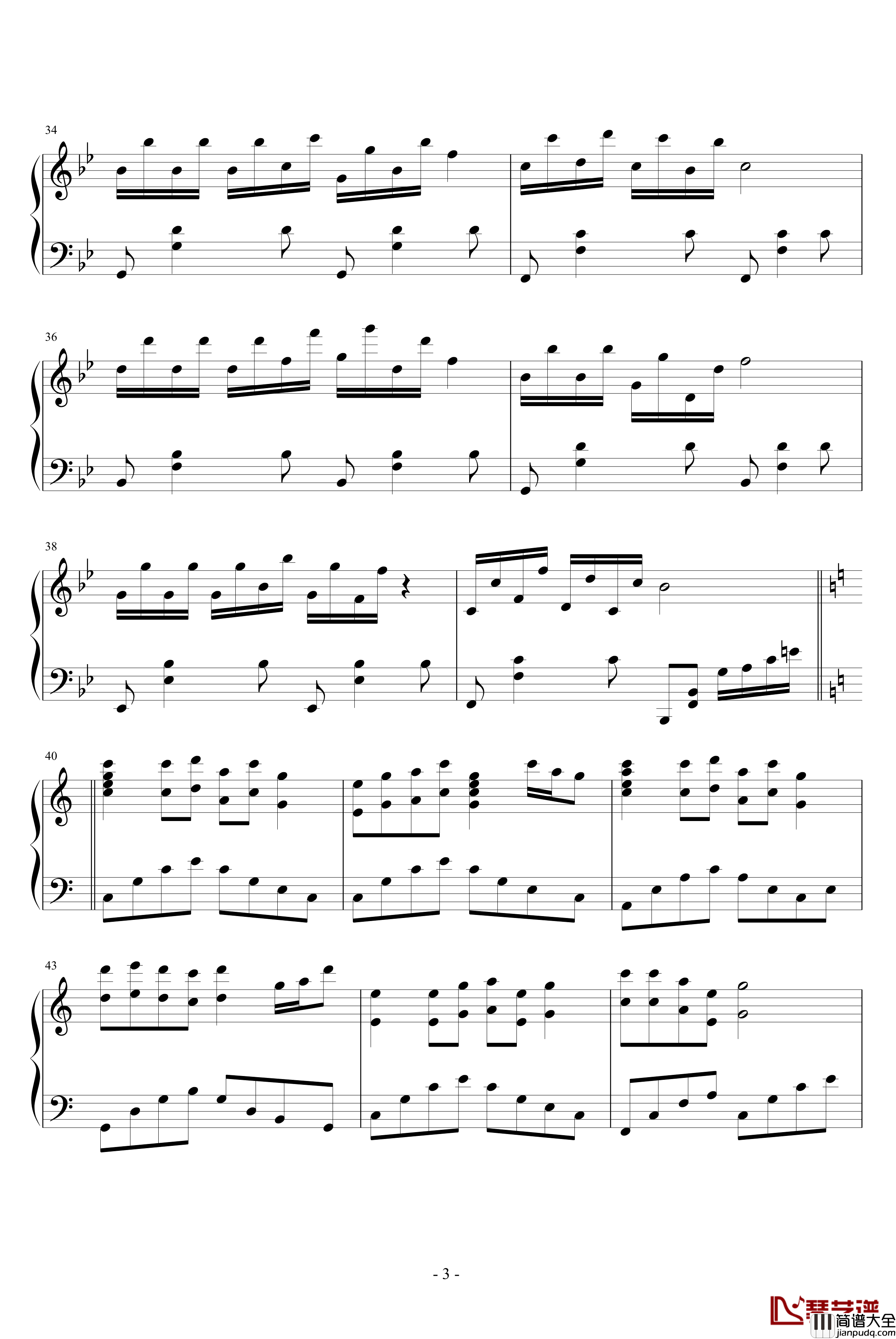 春节好钢琴谱_血腥残阳